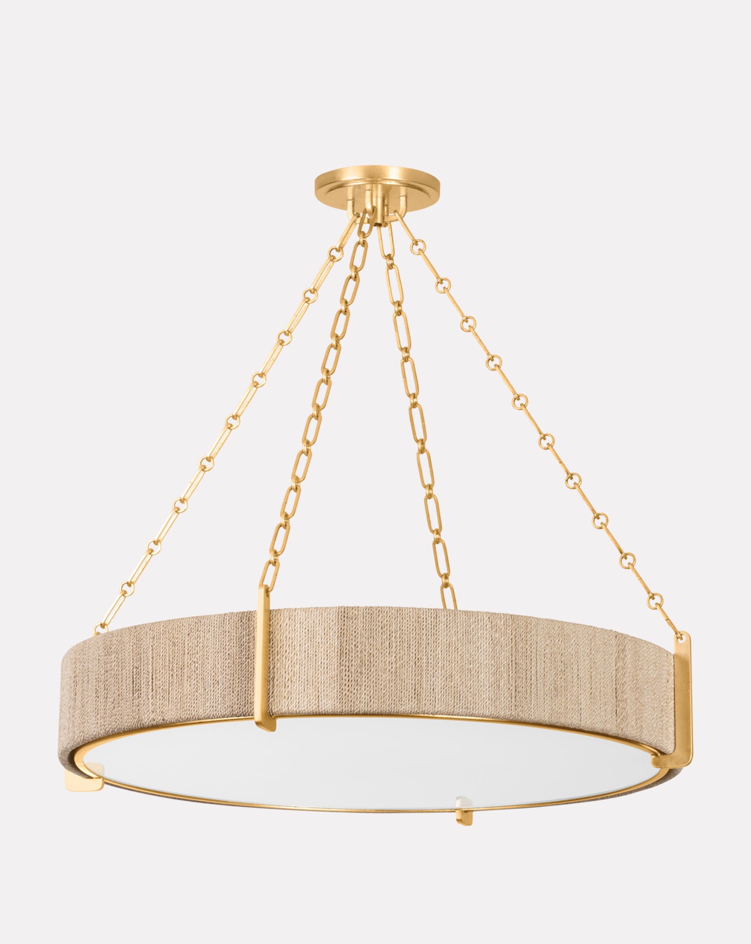 Quebec Gold Leaf Chandelier