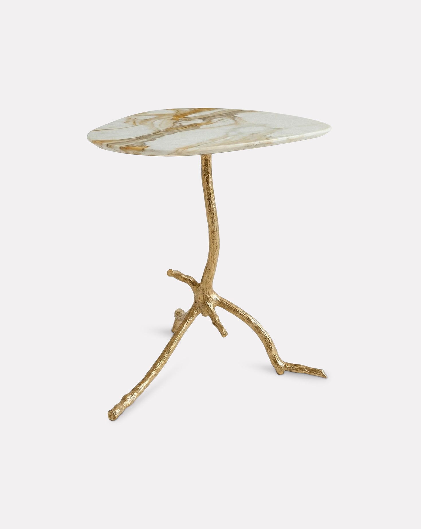 Ramum Calacatta Marble Side Table