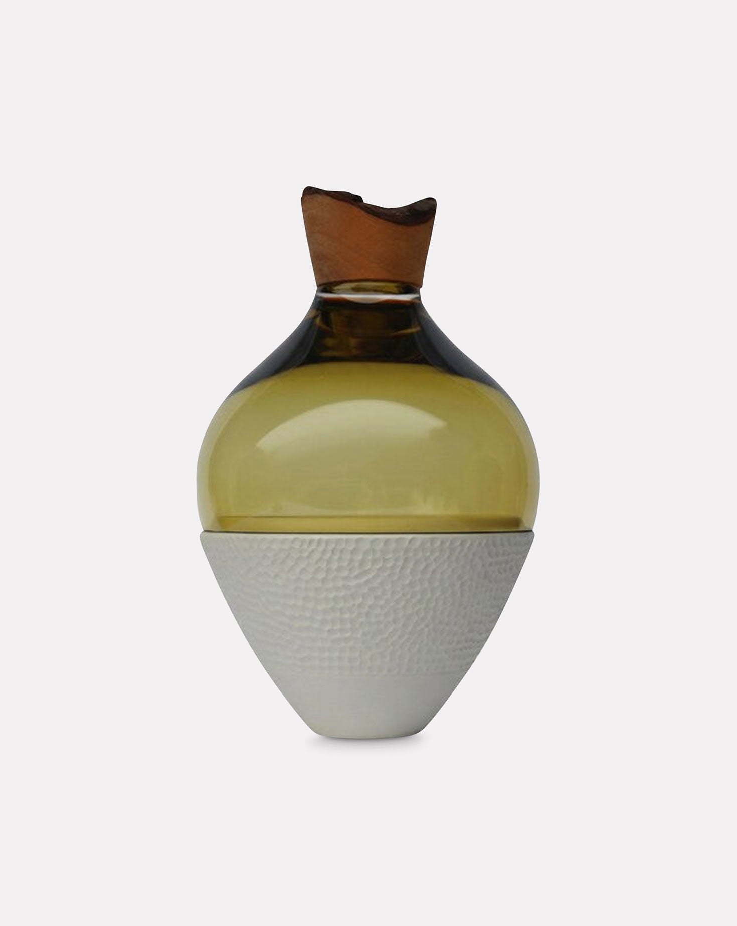 SERANO White Ceramic Vessel