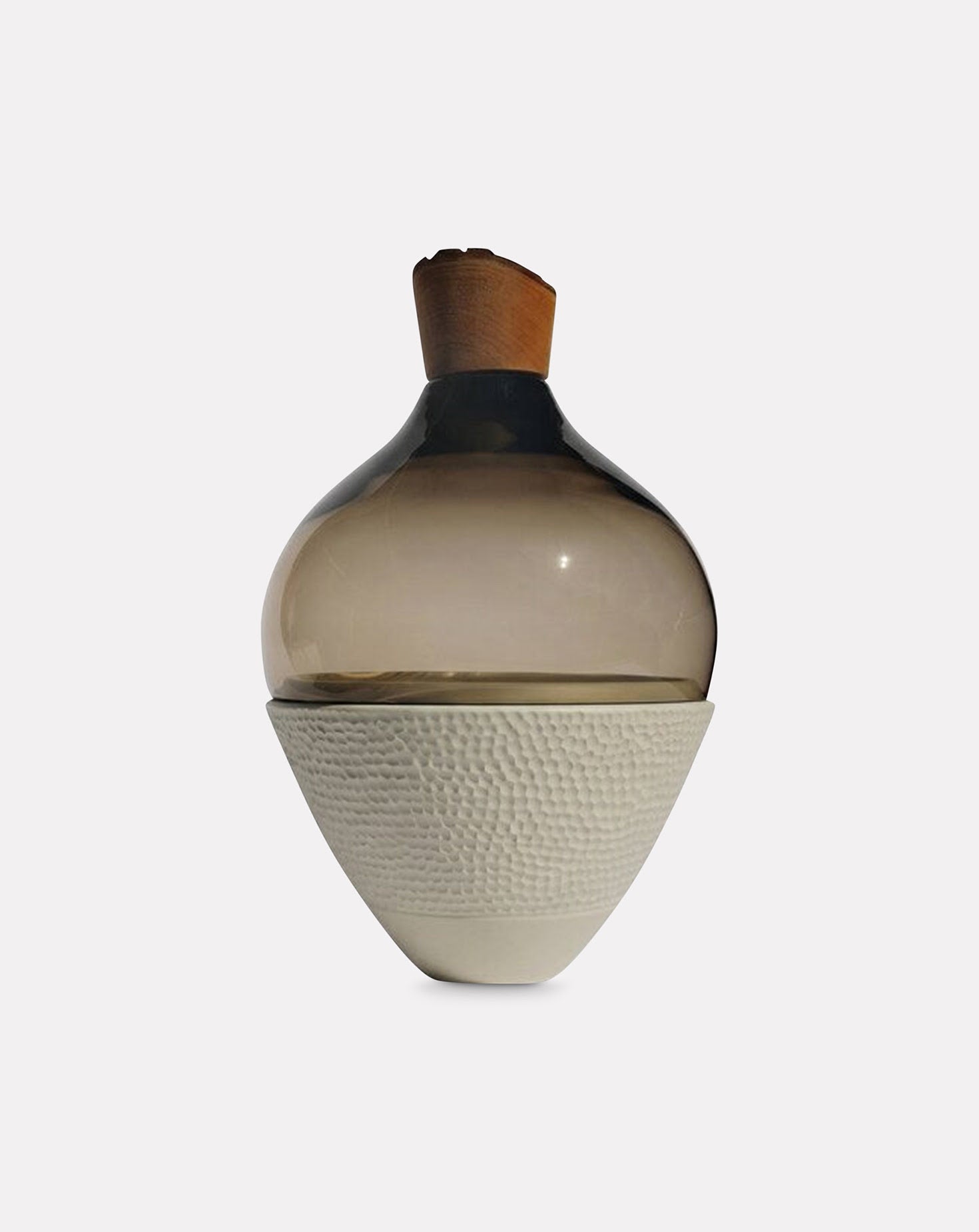 SERANO White Ceramic Vessel