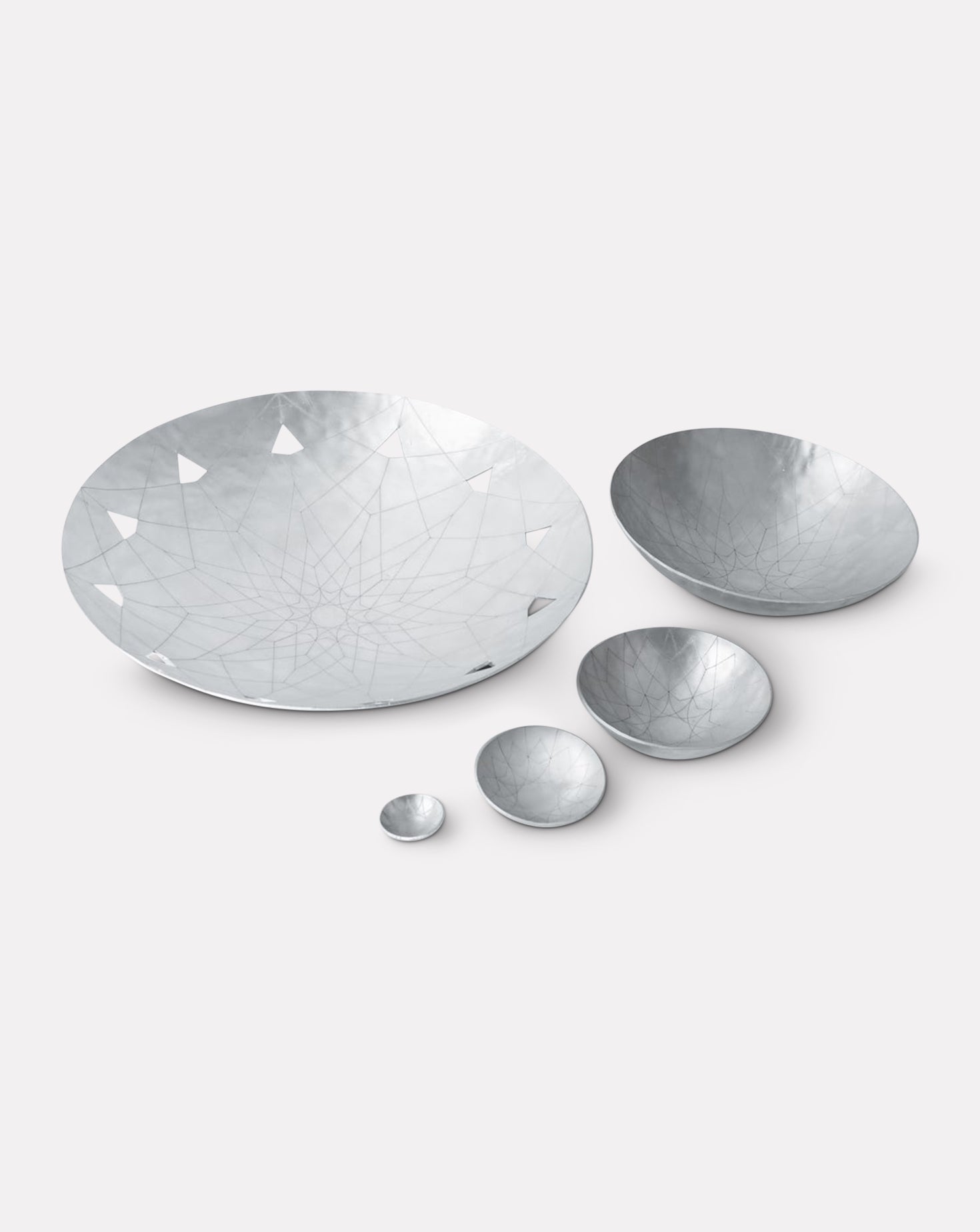 Saffar Metalware Aluminium Bowl 10