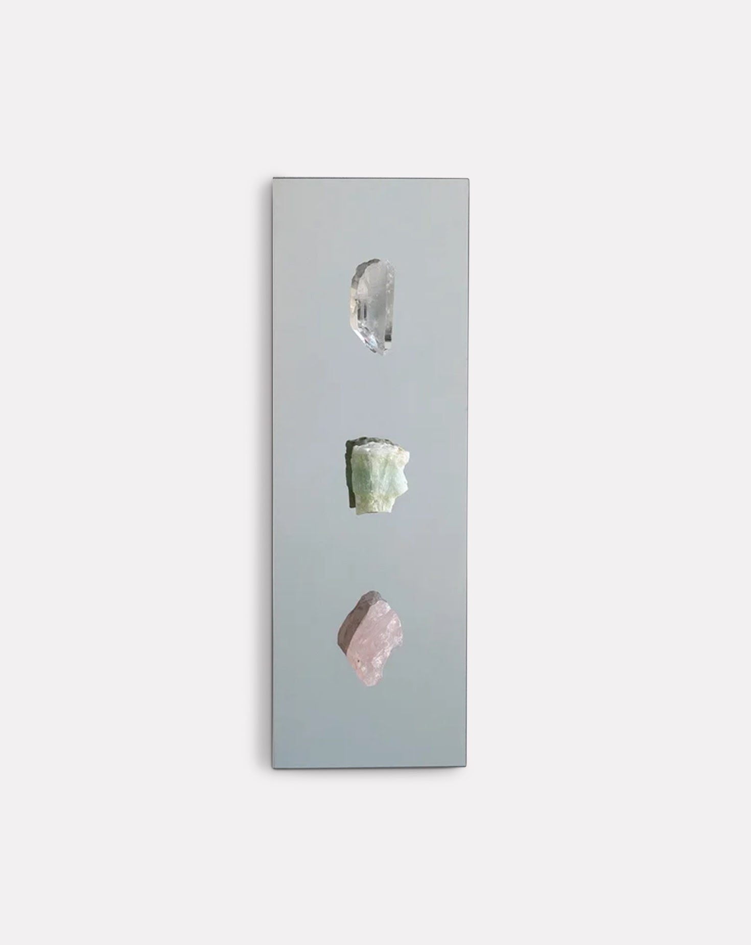 Sculptural Crystal Wall Mirror No. 4