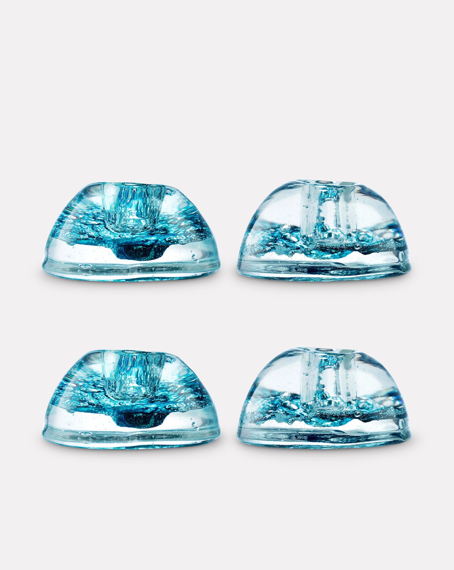 Set of 4 Flux Candlestick Holders