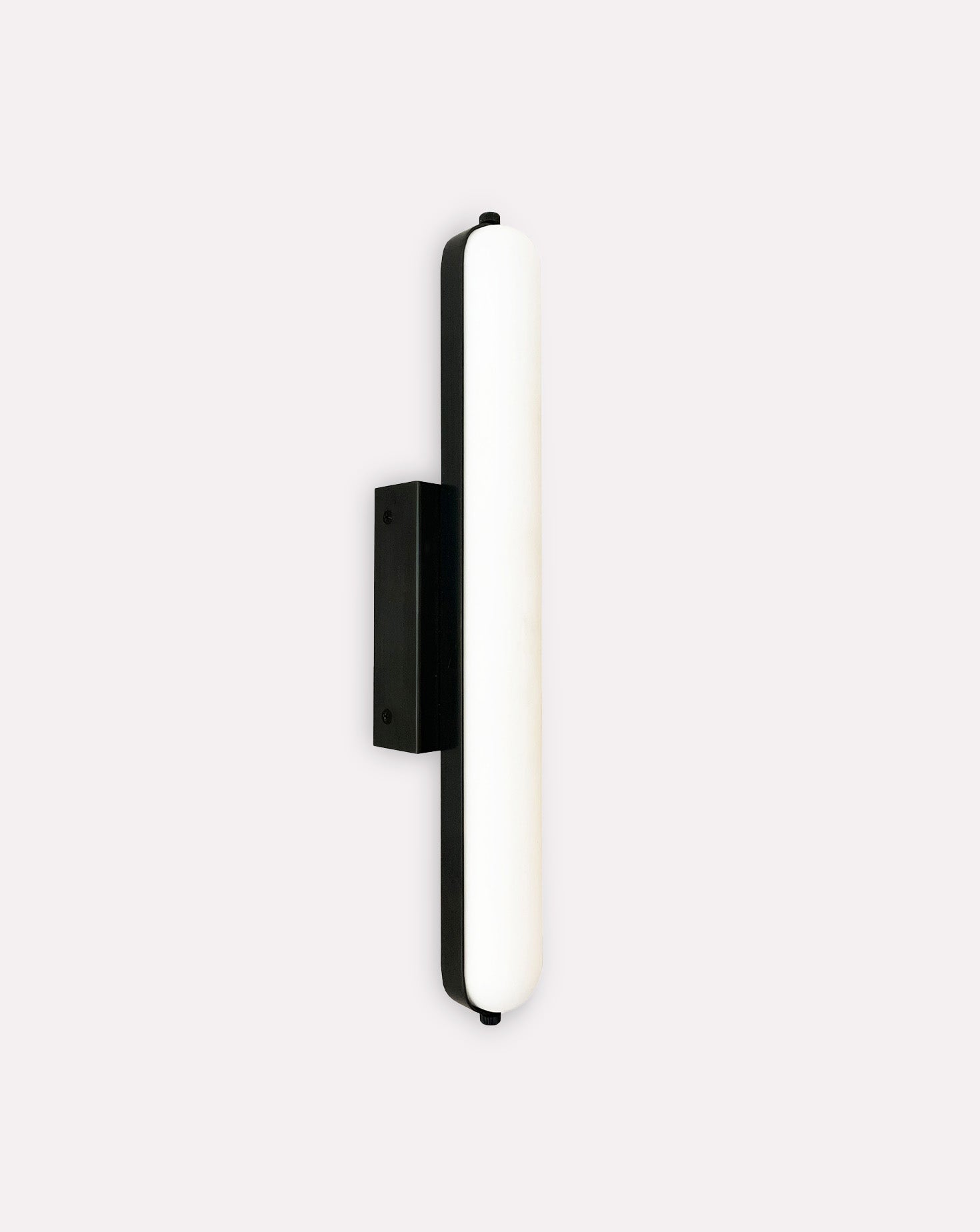 Stadium Rectangular Dark Bronze Wall Light