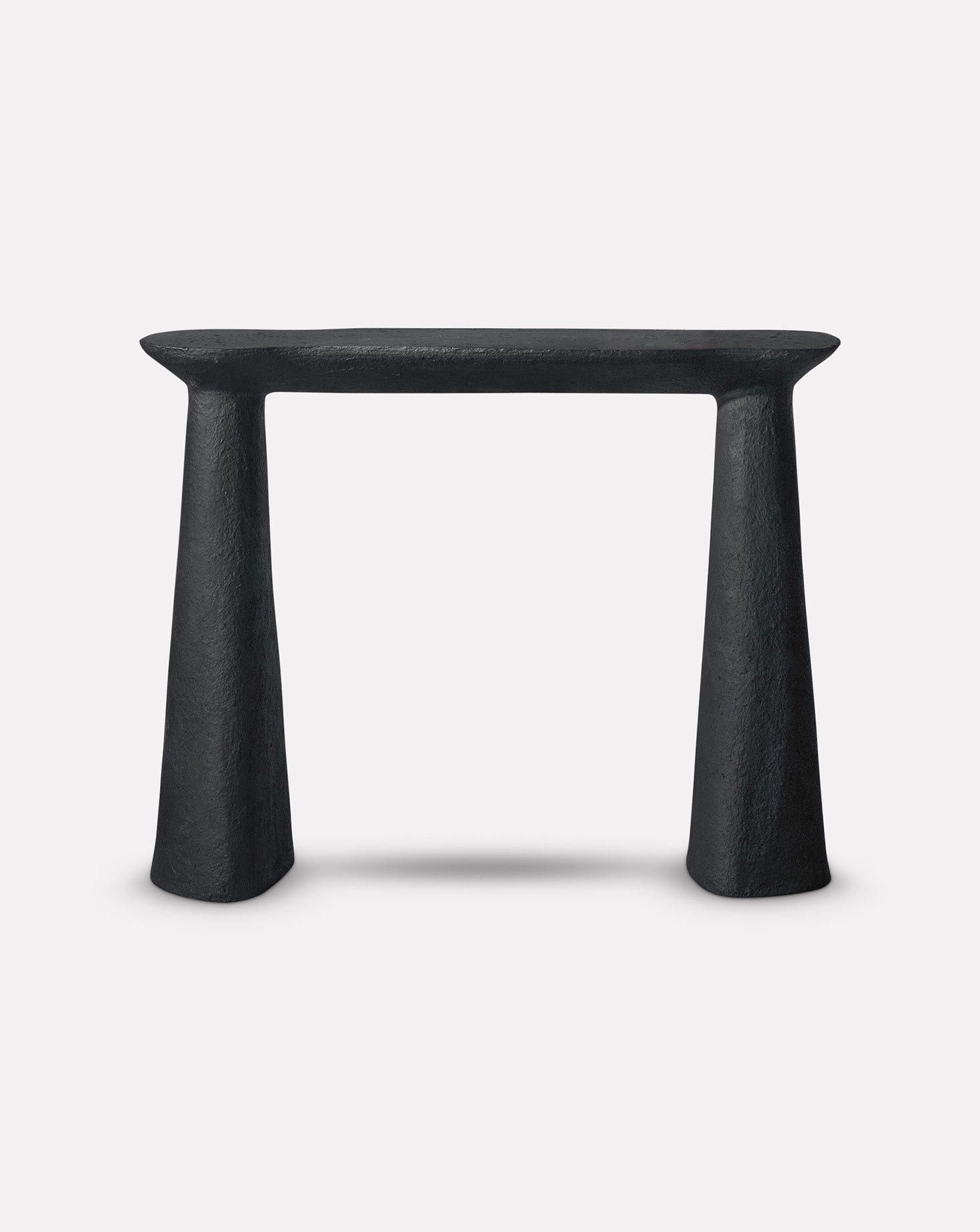 TOKI Sculptural Black Console