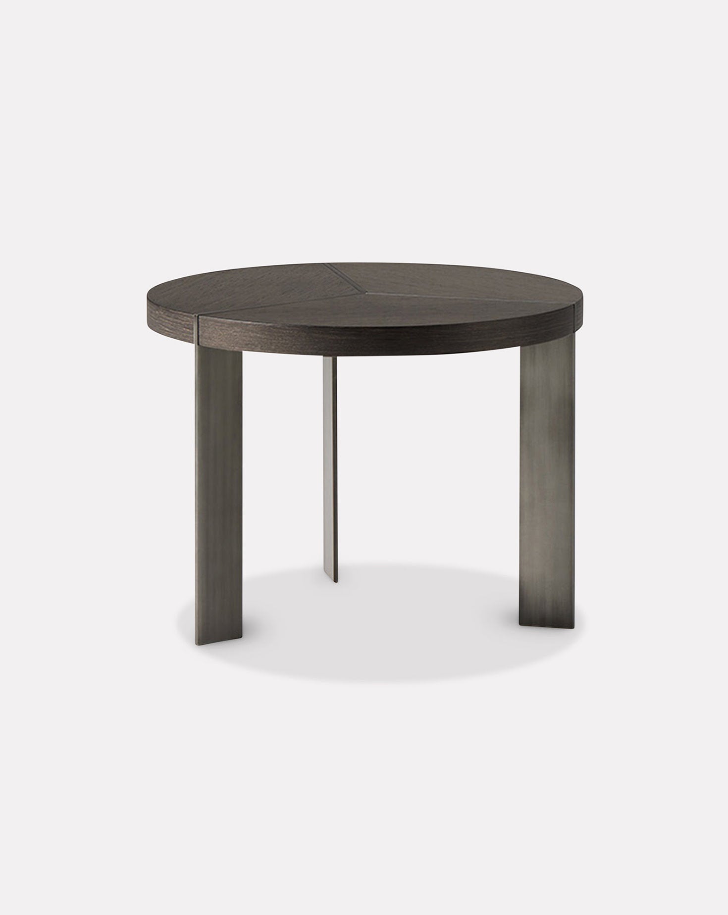 Tempo Leather Side Table