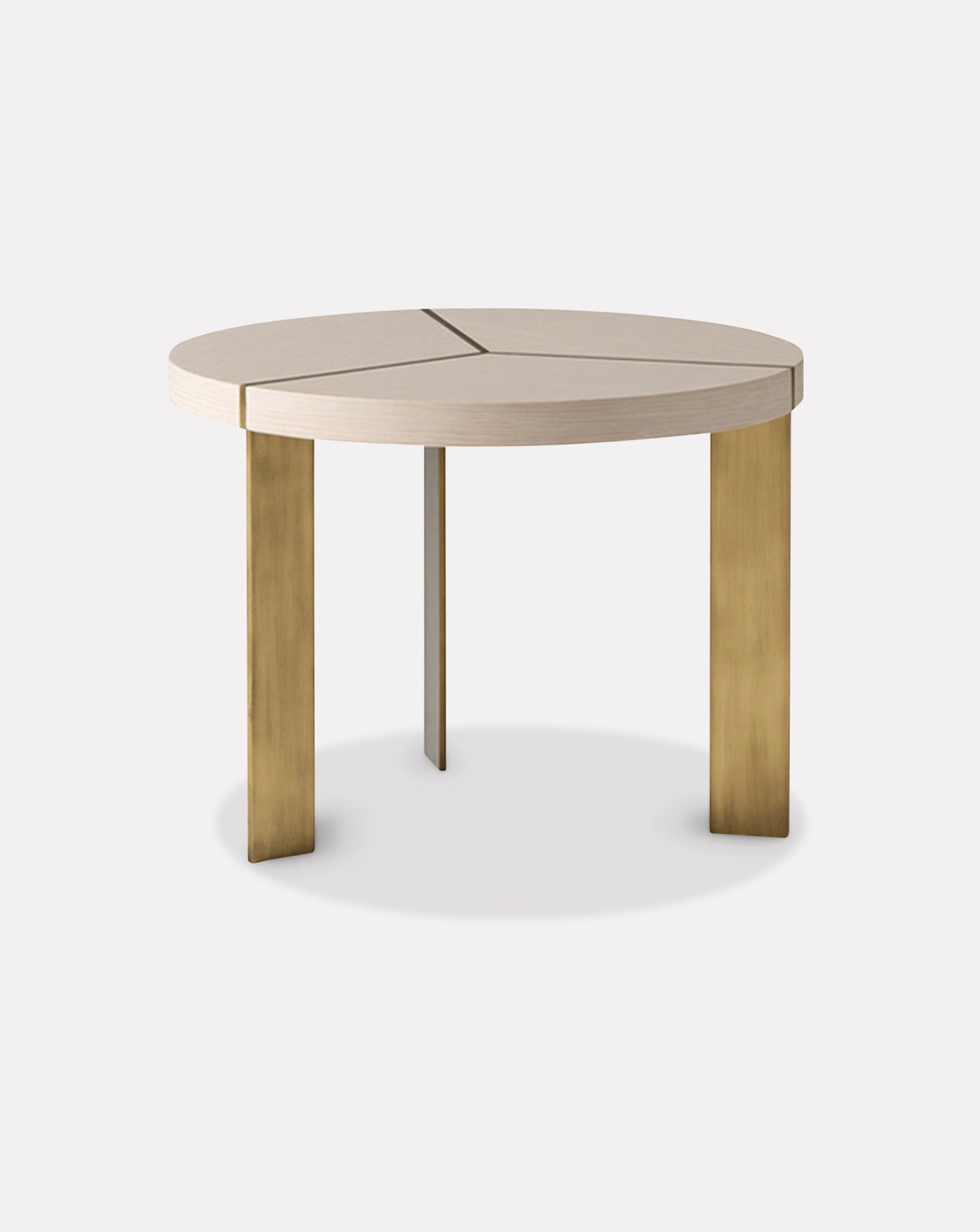 Tempo Leather Side Table