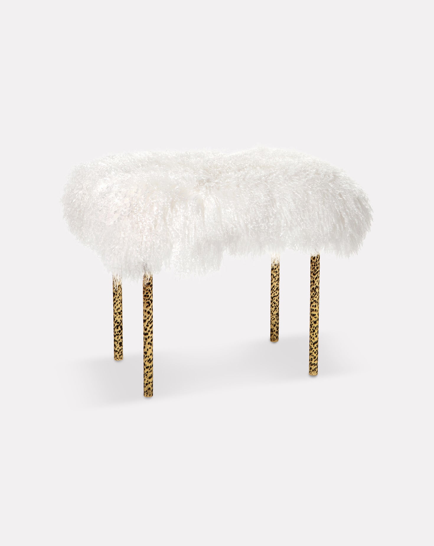 Tree Branches Brass Bench