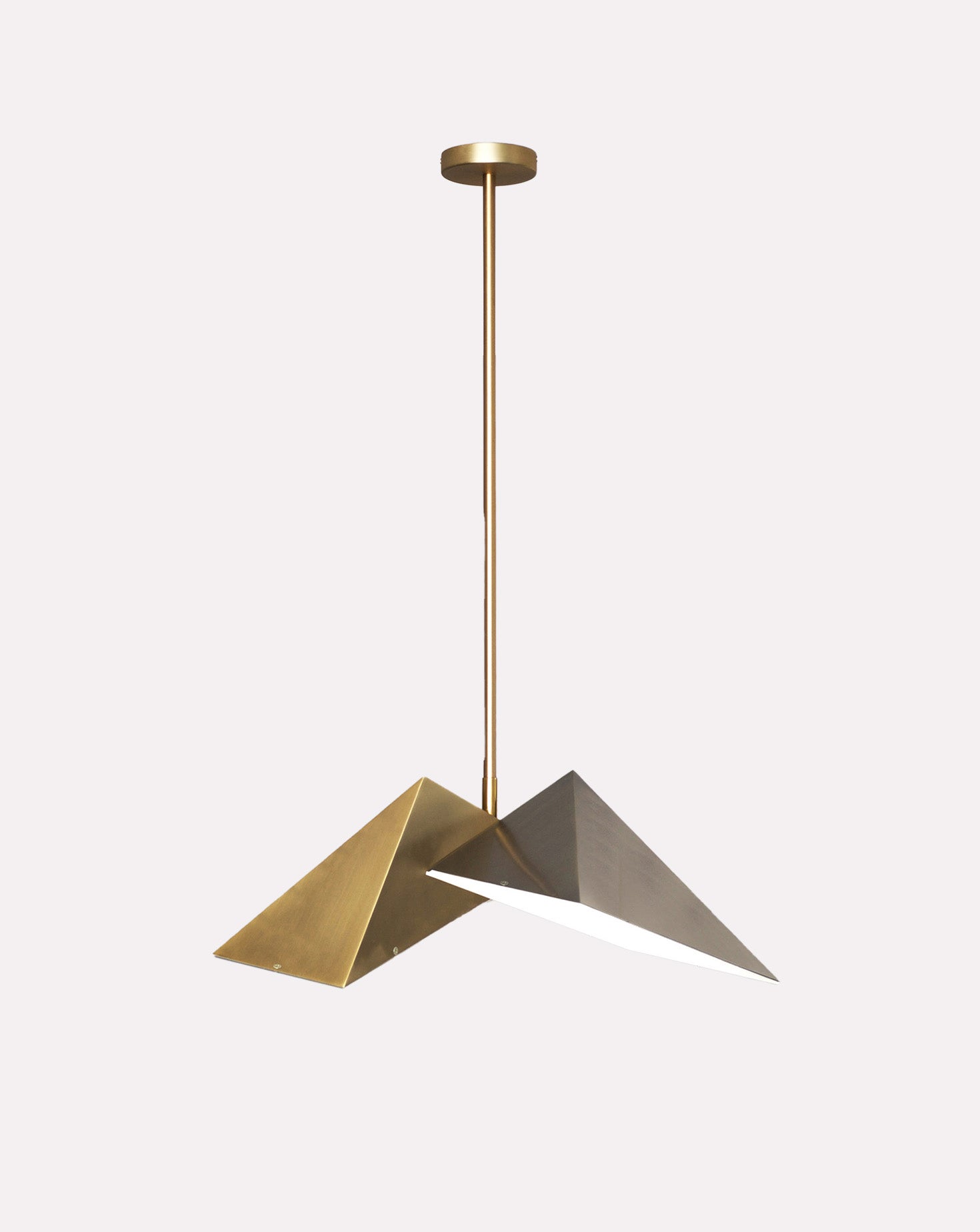 Triangular Prism Pendant Light