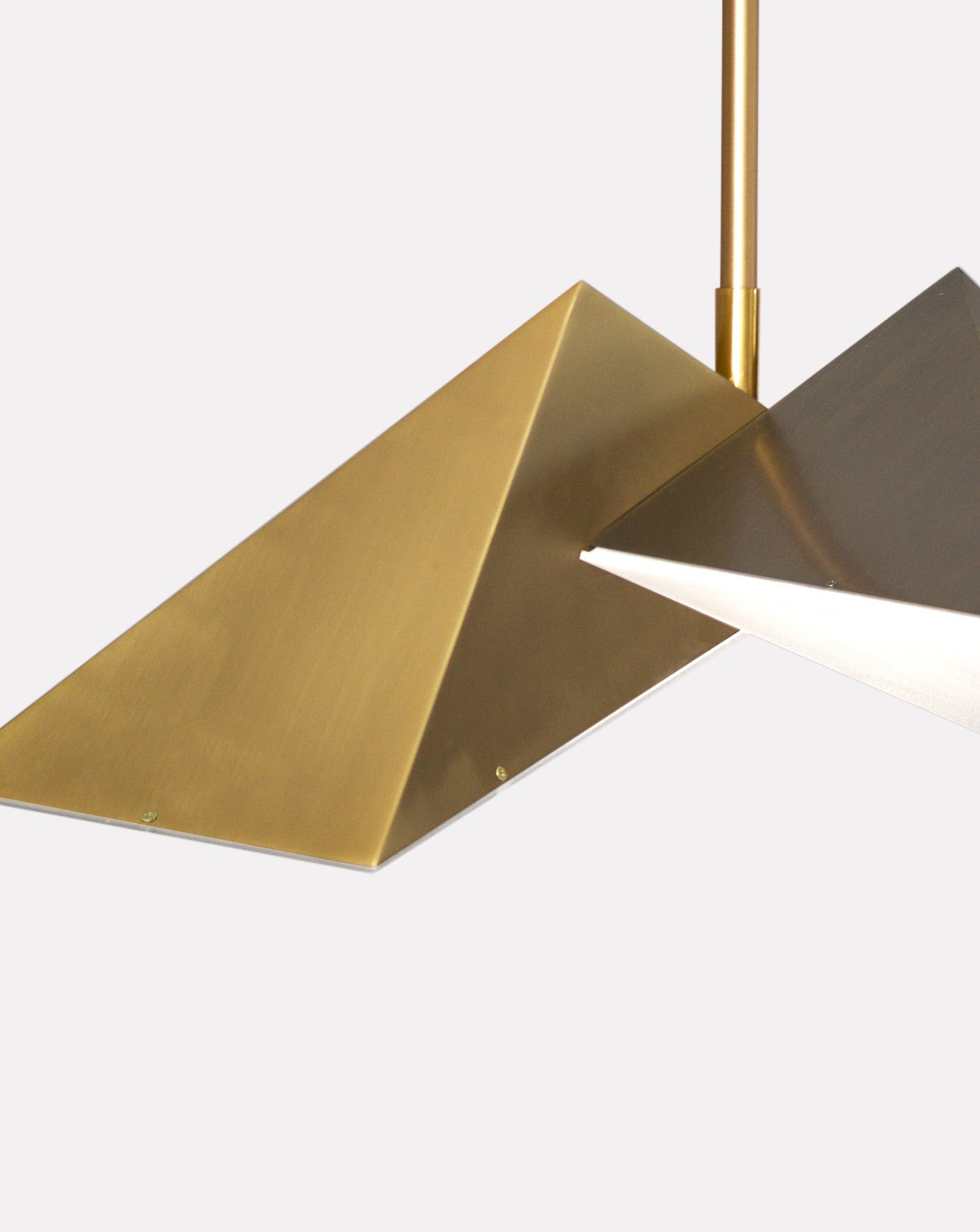 Triangular Prism Pendant Light