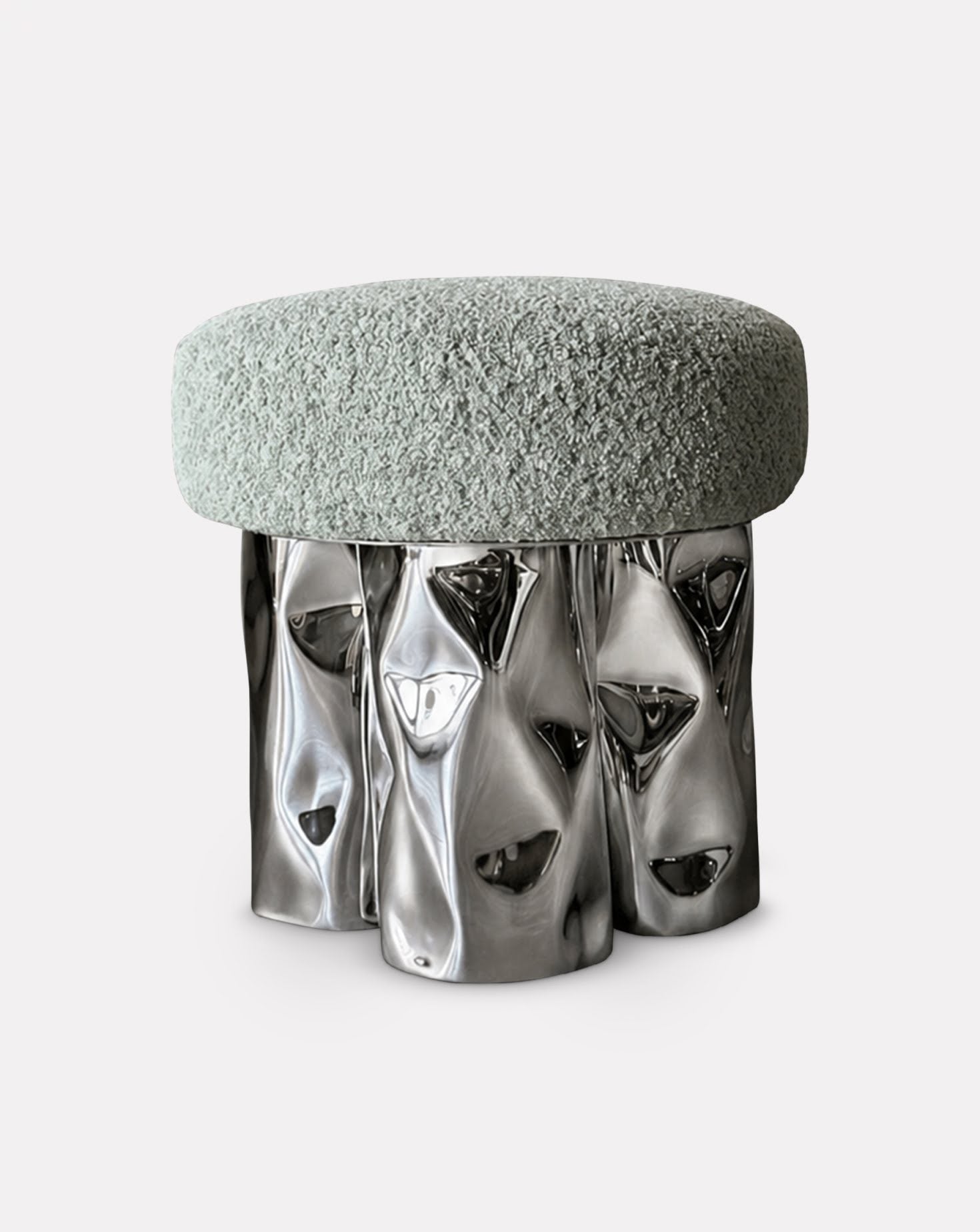 Tronco Green Pouf Tall