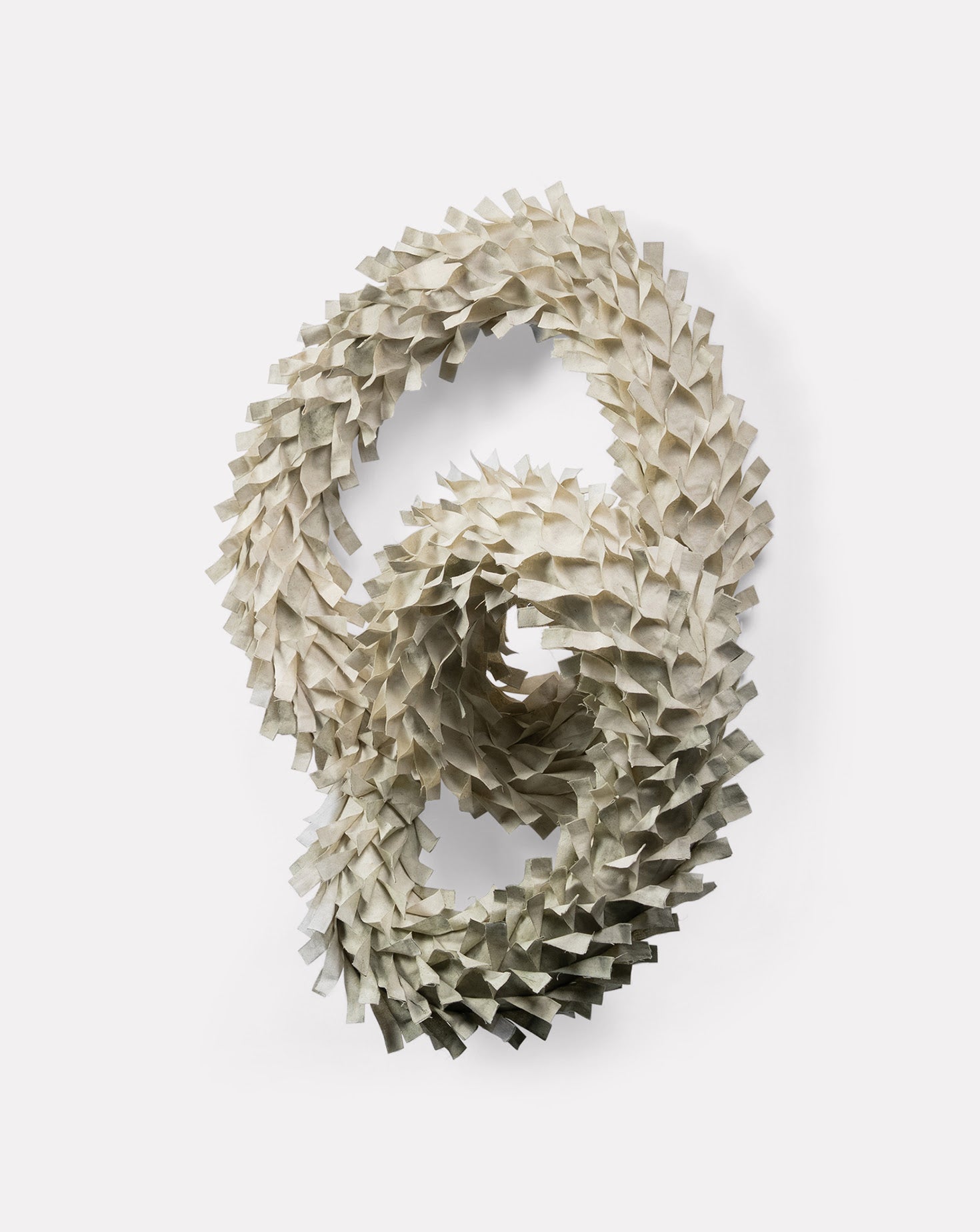 Wall Loop 01 Green Sculpture