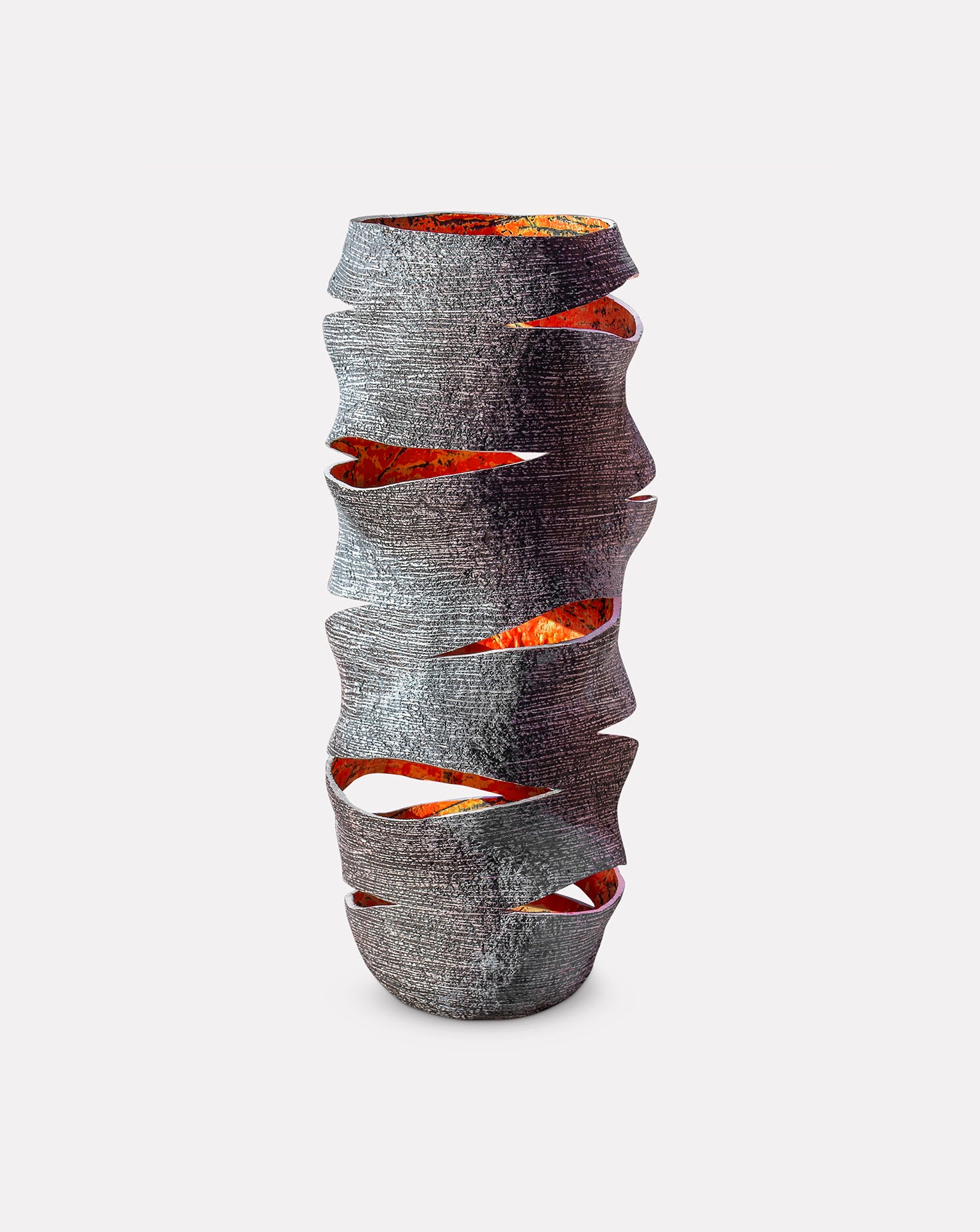 Wave Candle Lantern Accent Vase