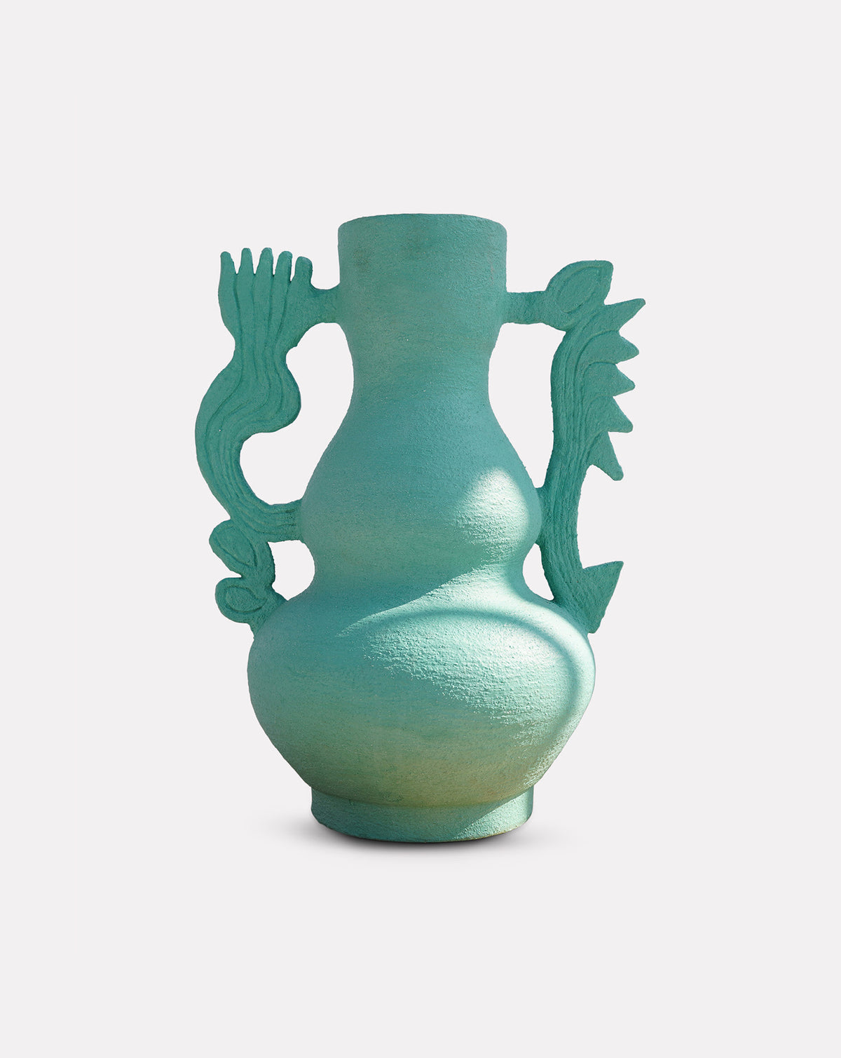 Zuri Ceramic Green Vase