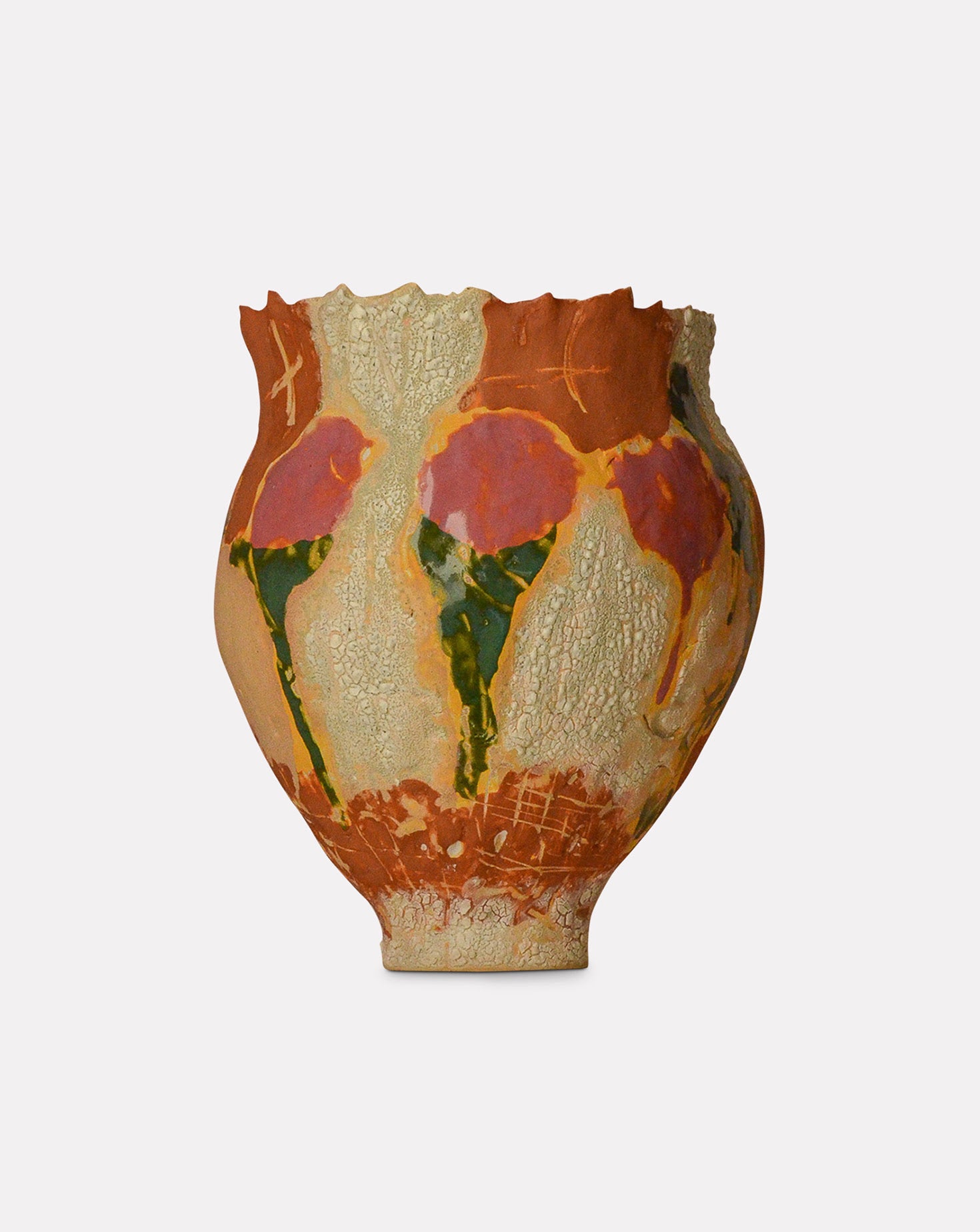 Freedom Is a Myth Glazed Stoneware Sculpture