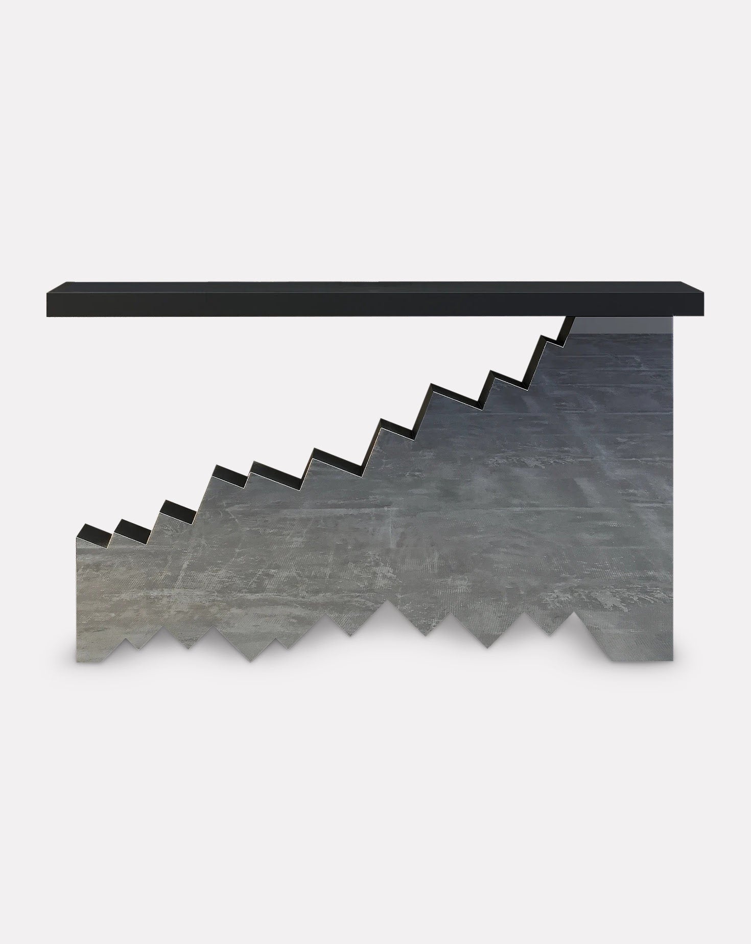 Rise Black and Silver Console