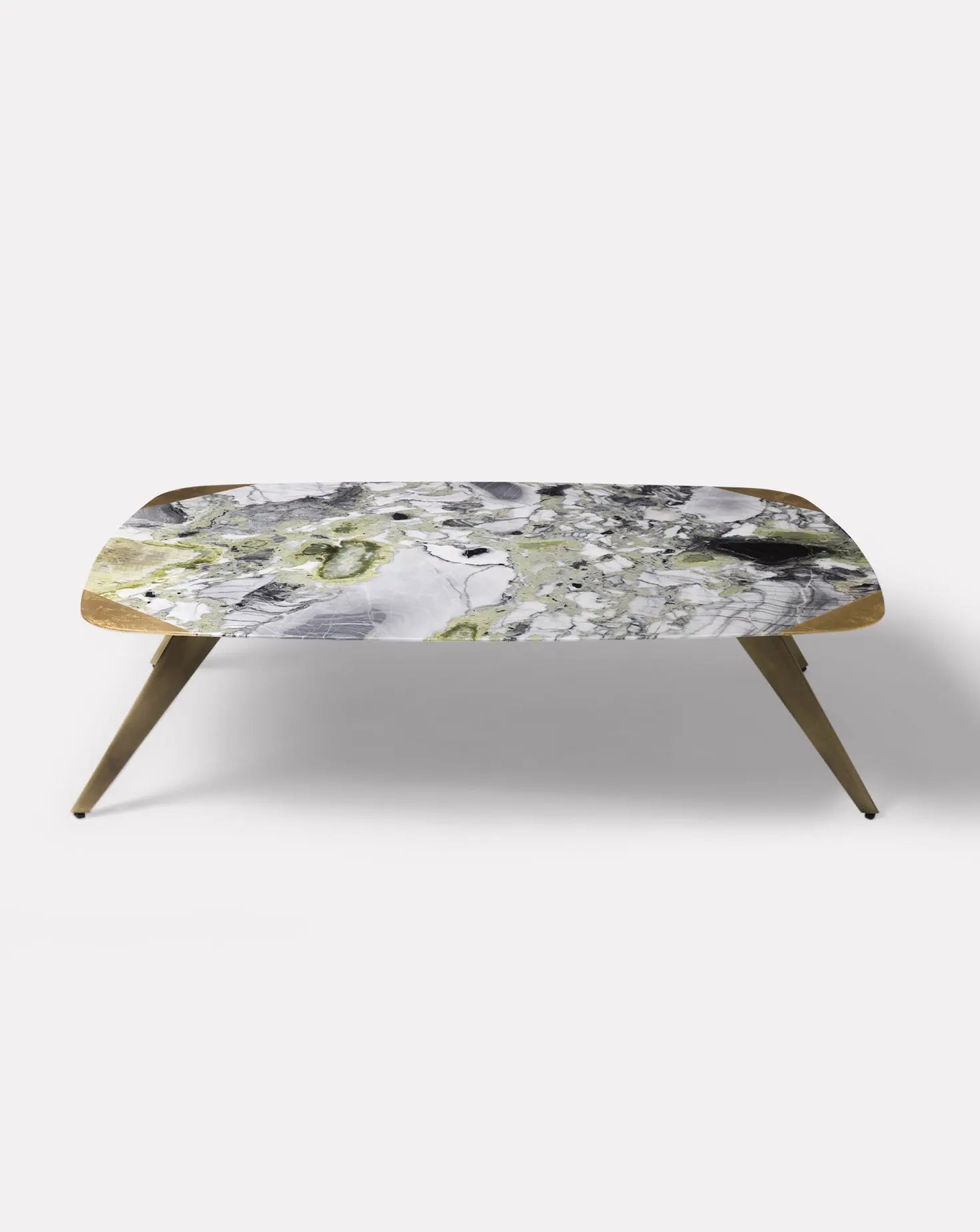 Malama Green Marble Coffee Table Alex Mint