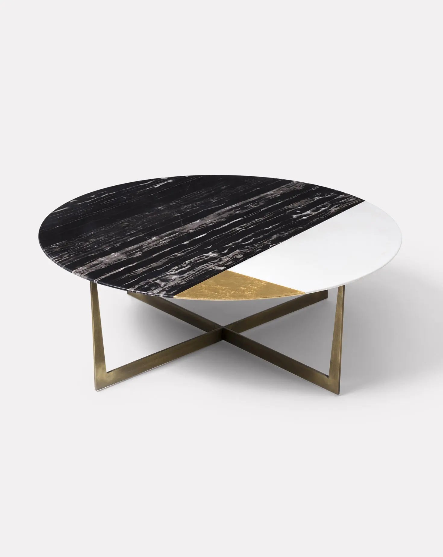 Slice of Jupiter Marble Coffee Table III Alex Mint