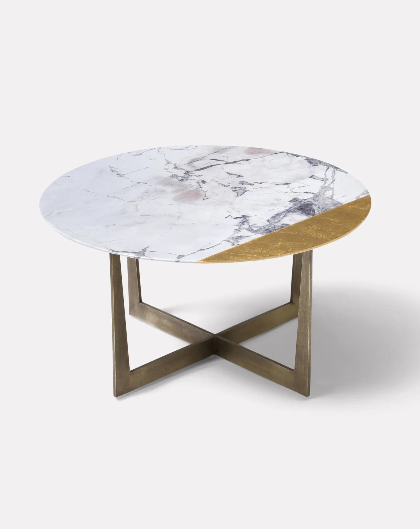 Slice of Jupiter Marble Coffee Table I Alex Mint