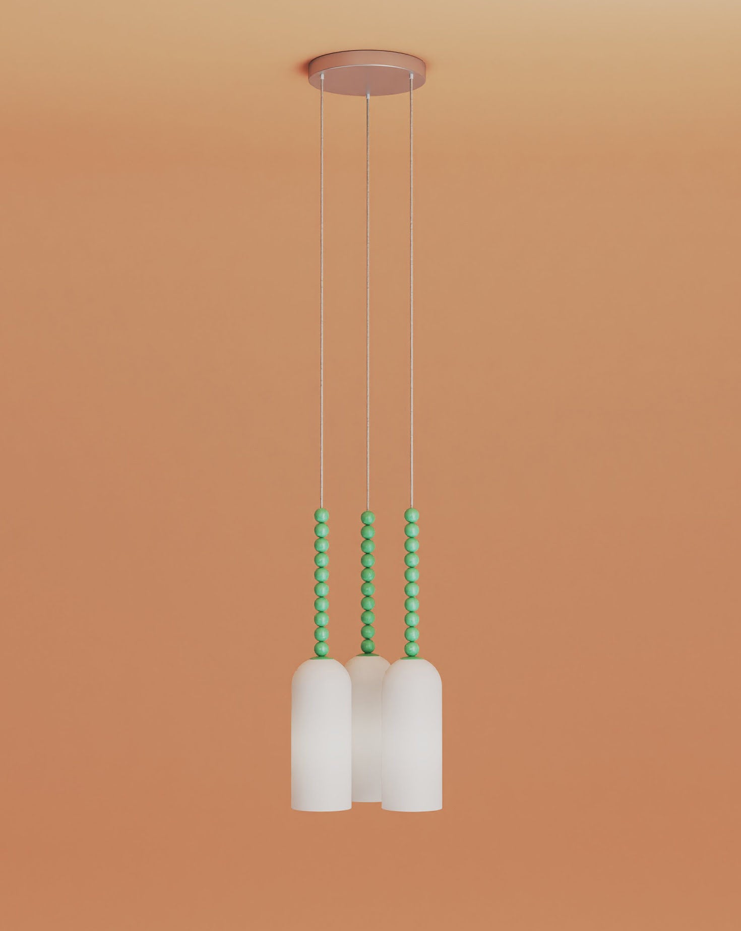 Tulip Opal Glass Ceiling Light