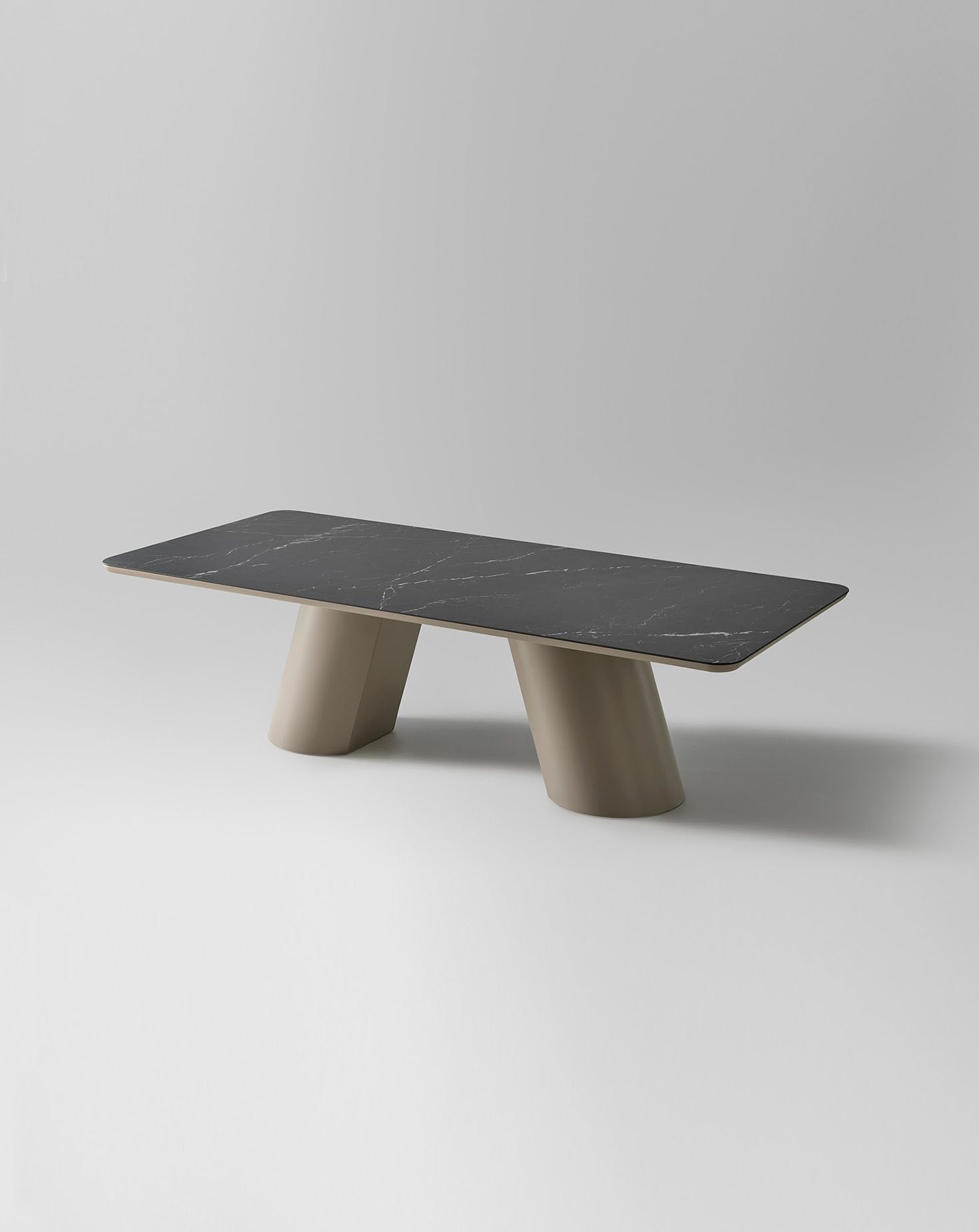Altea Grey & Black Dining Table