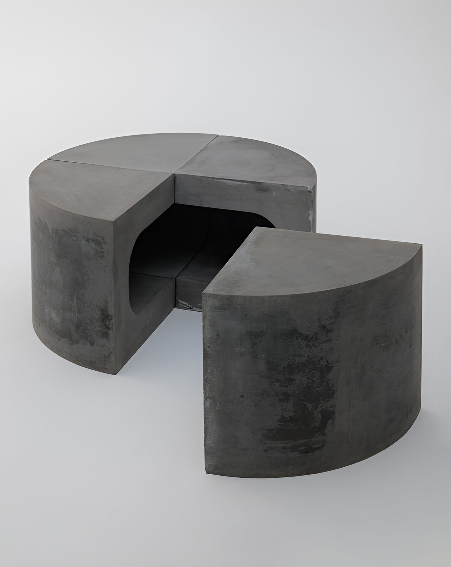 Article 11 Nuc Grey Shelving Bench