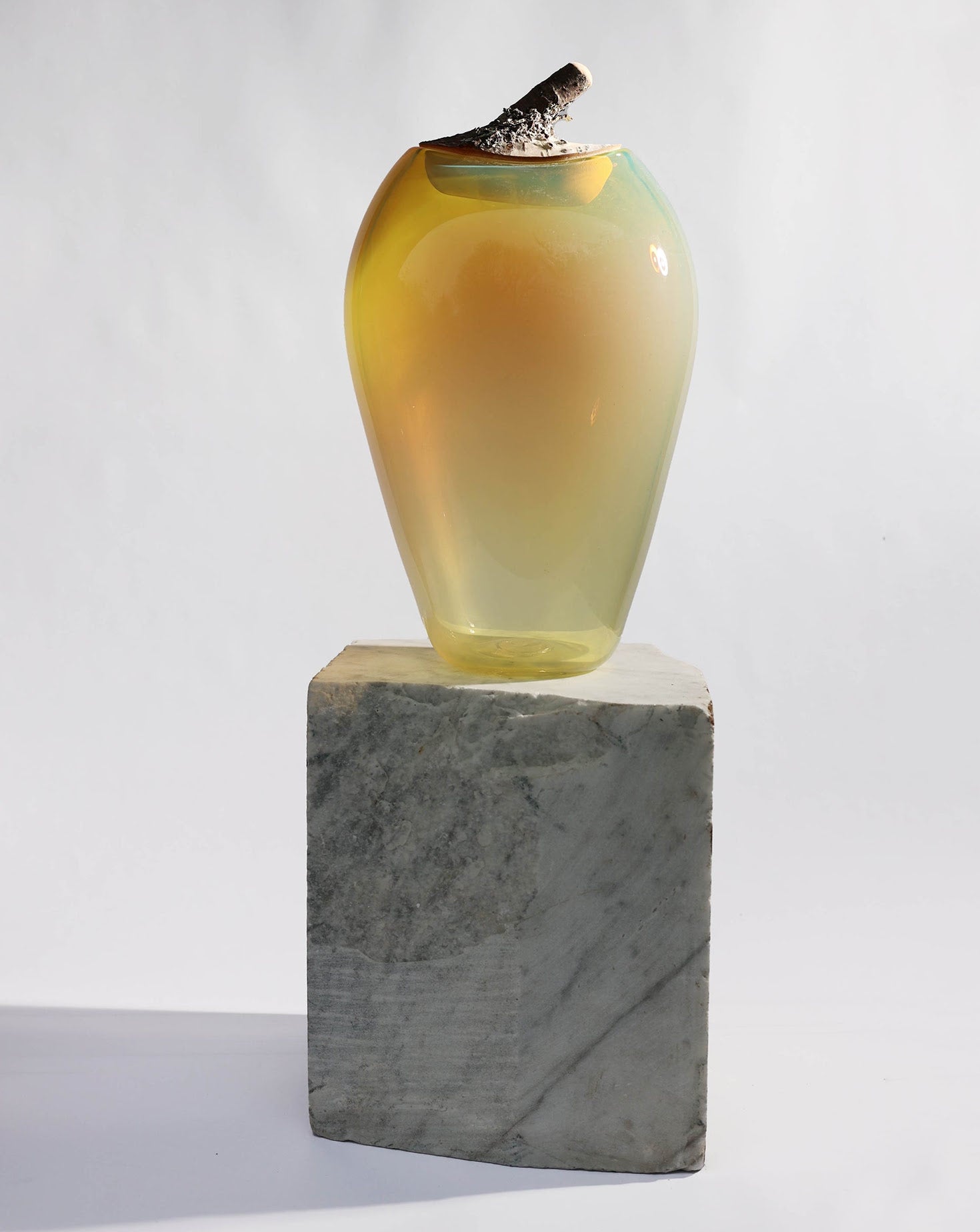 BRANCH Iris Amber Sculptural Vessel