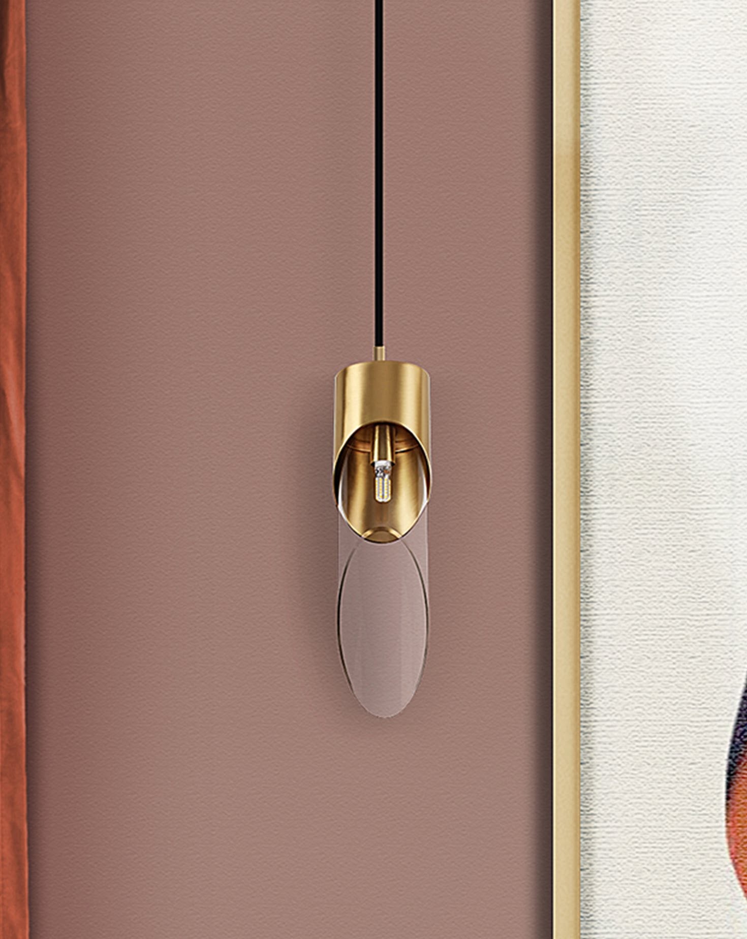 Bamboo Pendant