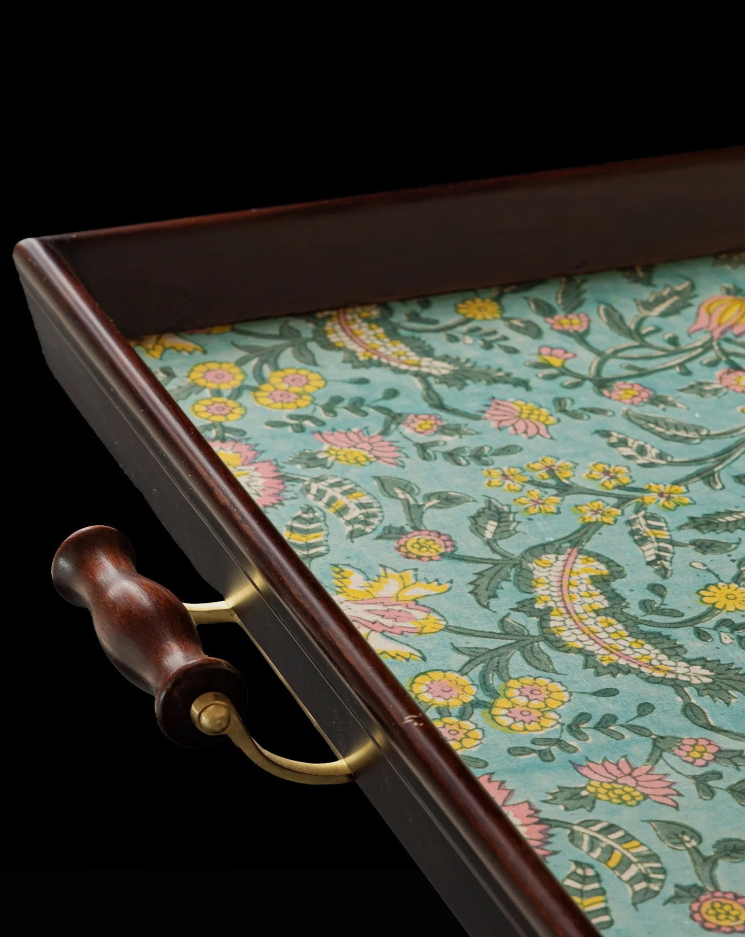 Booti Butler Brass Folding Tray Table