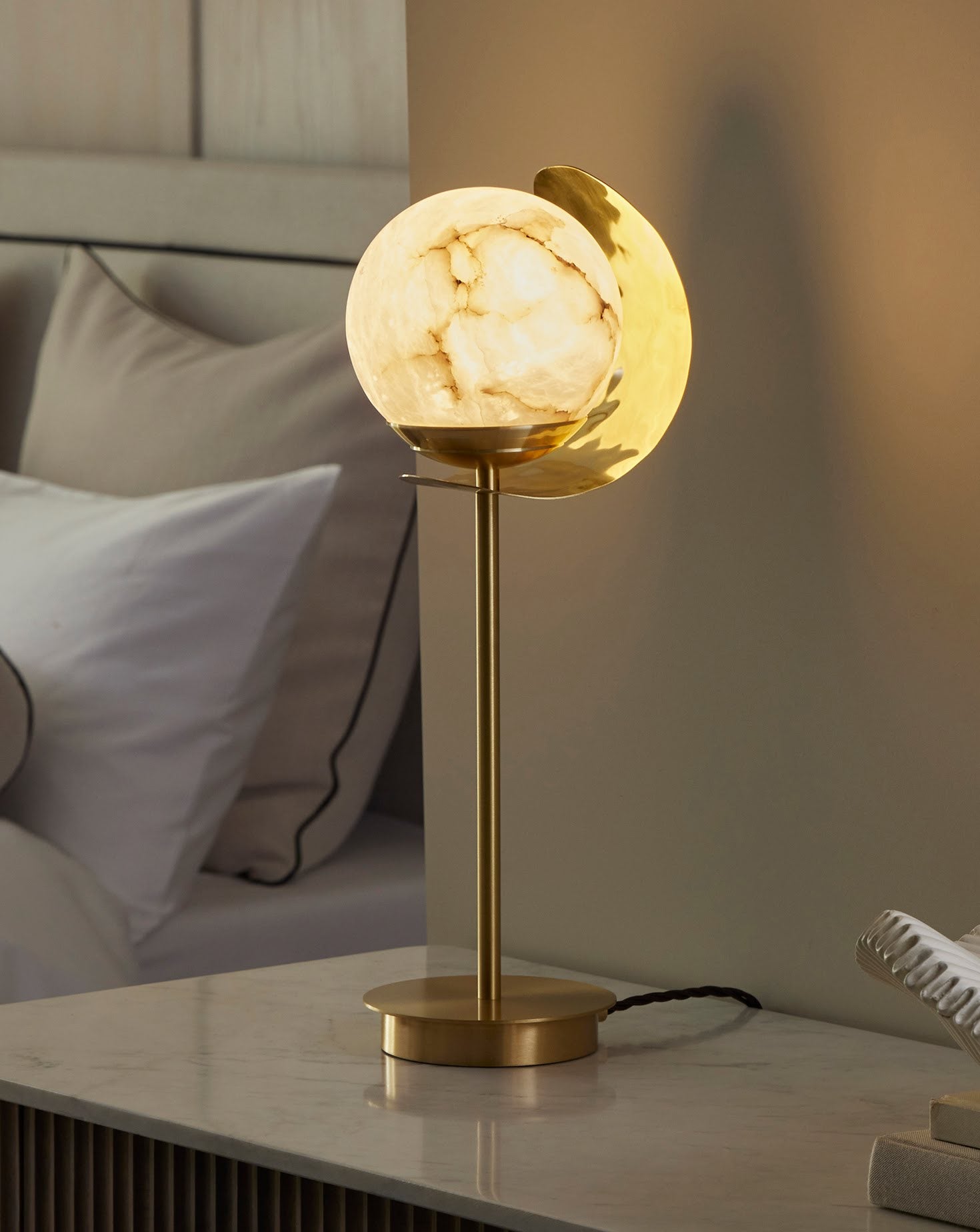 Callisto Alabaster Table Lamp