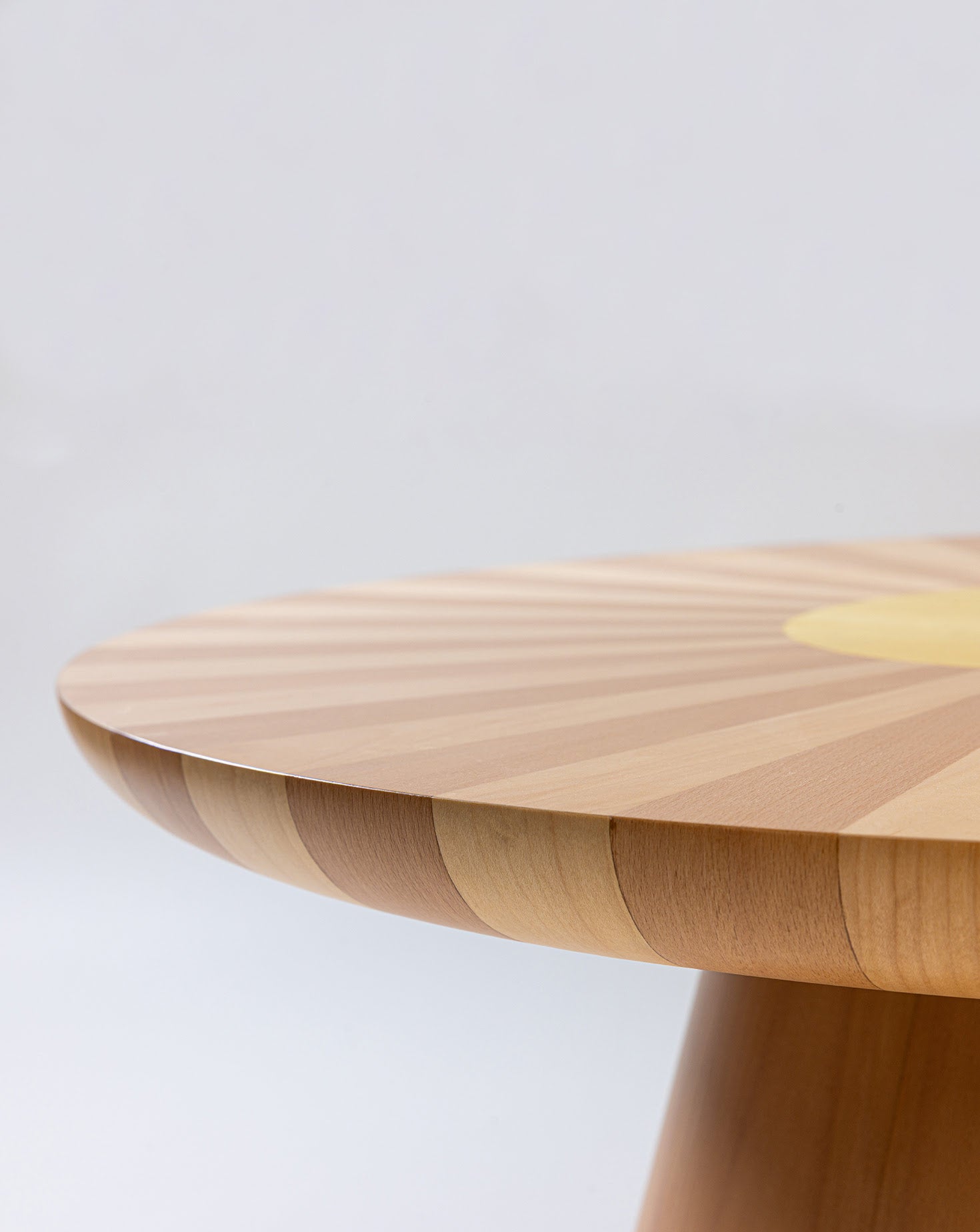 Chams Maple Wood Low Coffee Table