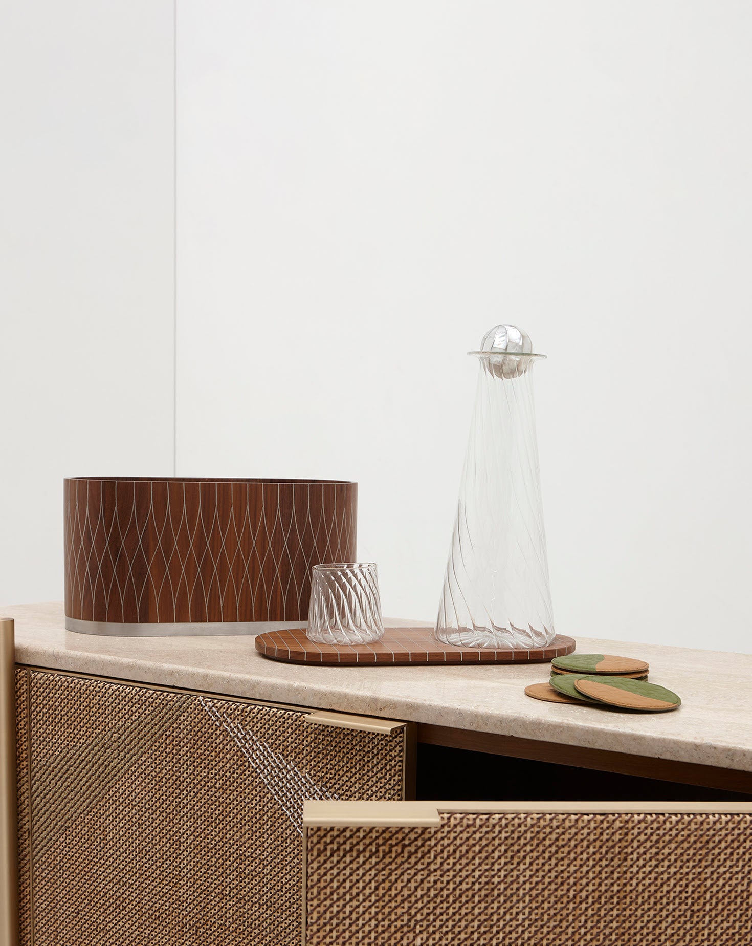 Dervish Handblown Glass Set of 2