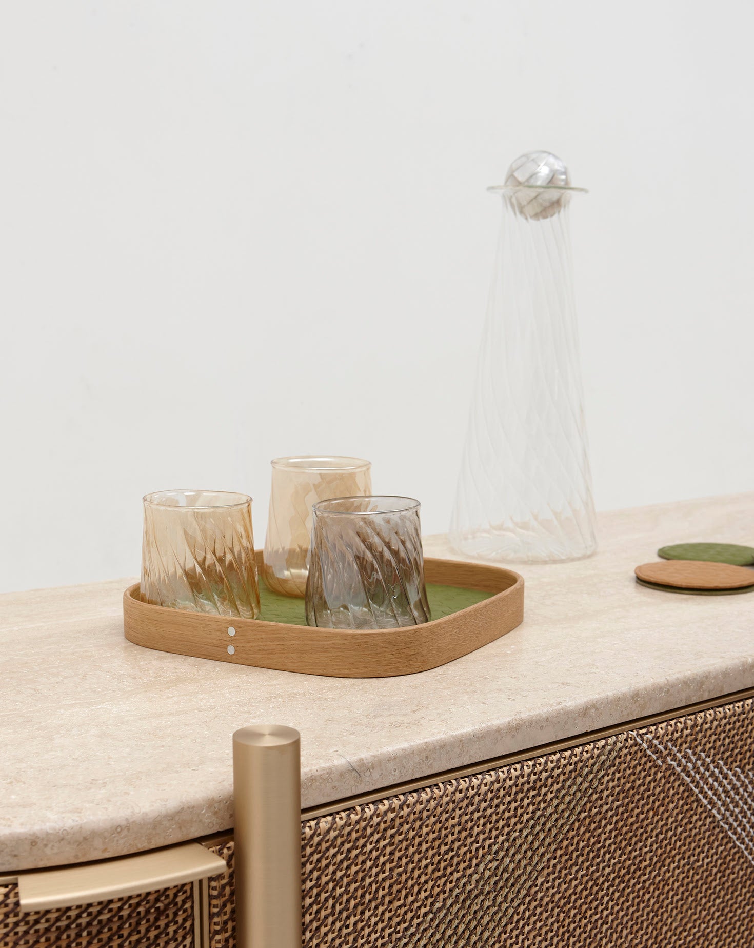 Dervish Handblown Glass Set of 2