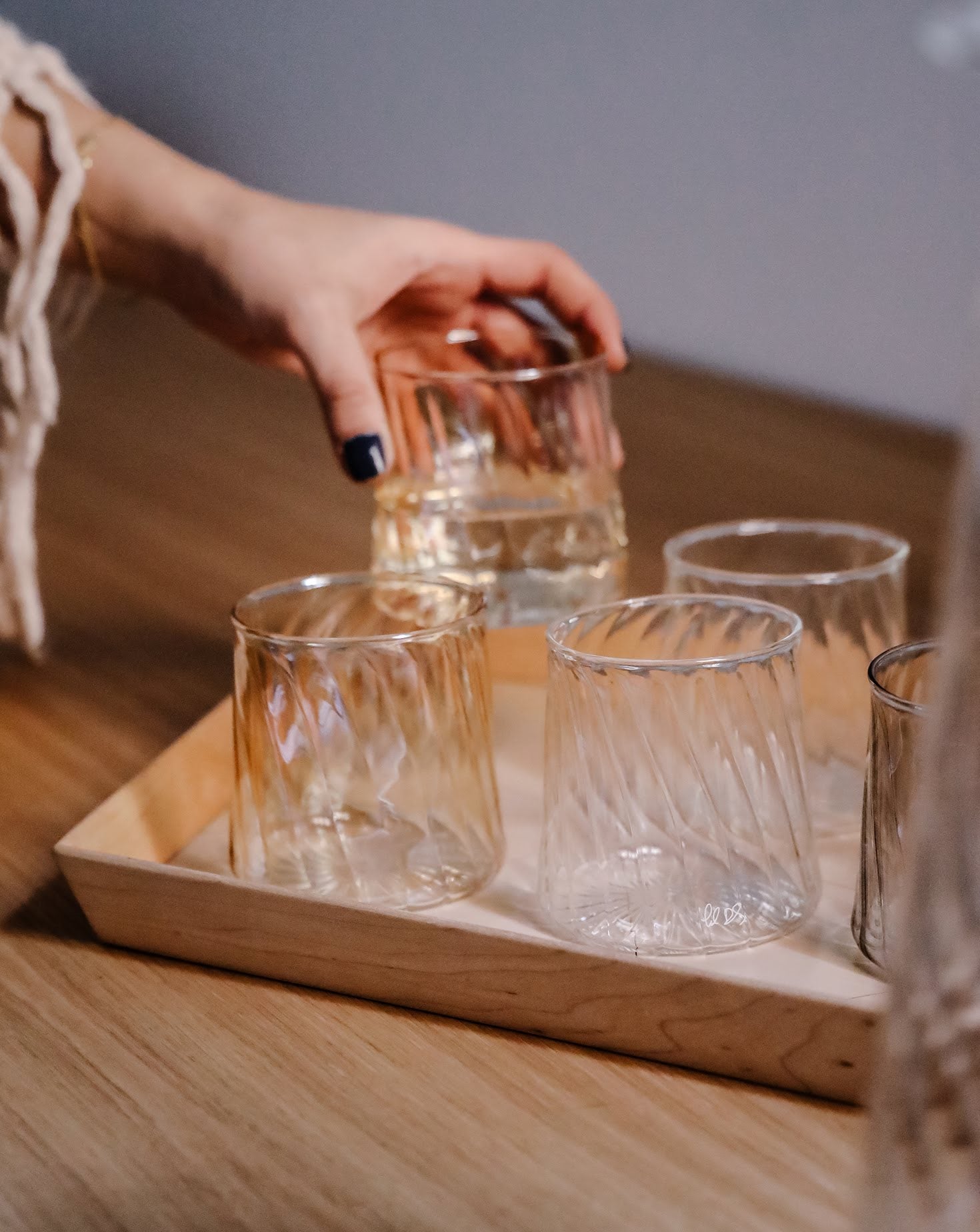 Dervish Handblown Glass Set of 2