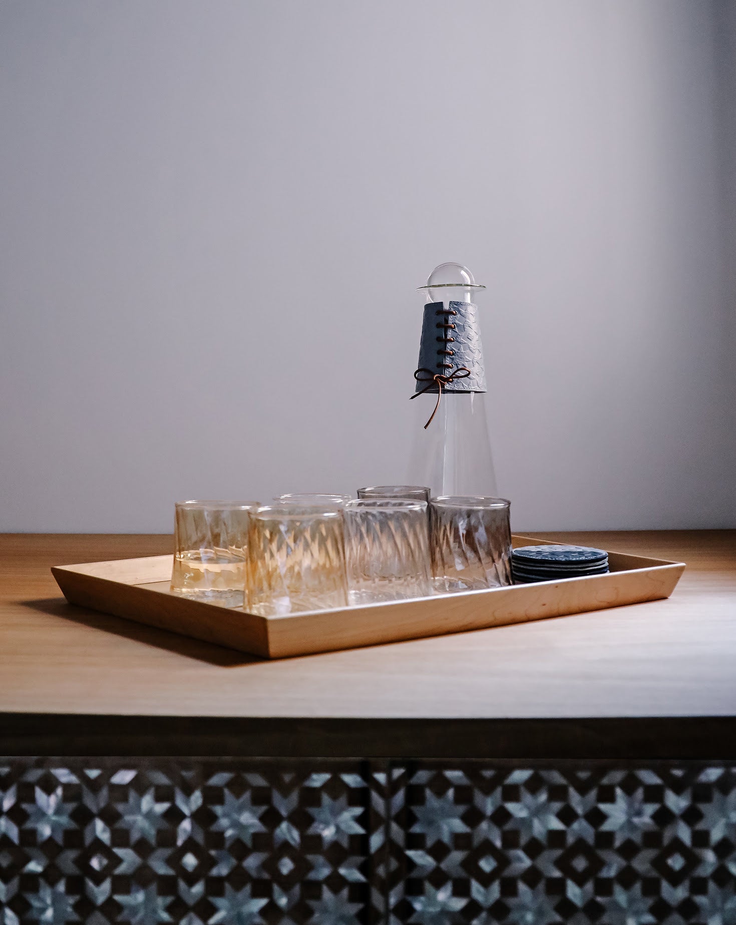 Dervish Handblown Glass Set of 2