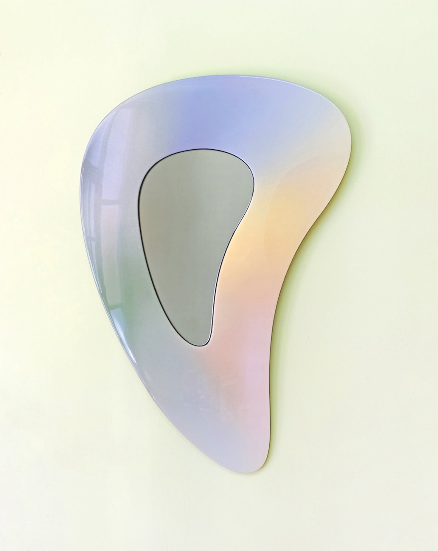 Jewel Acrylic and Resin Grey Mirror