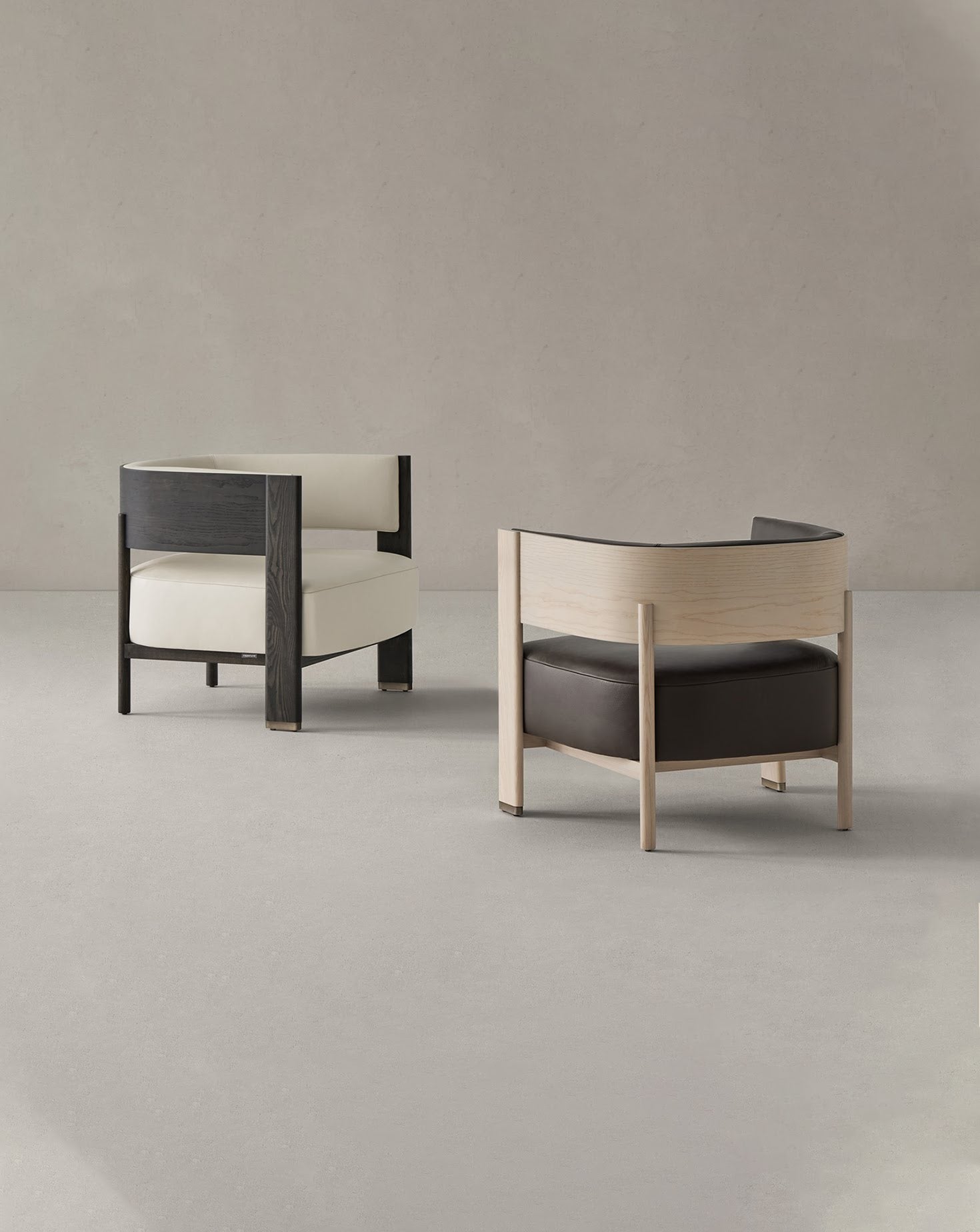 Jude Grey and Black Armchair