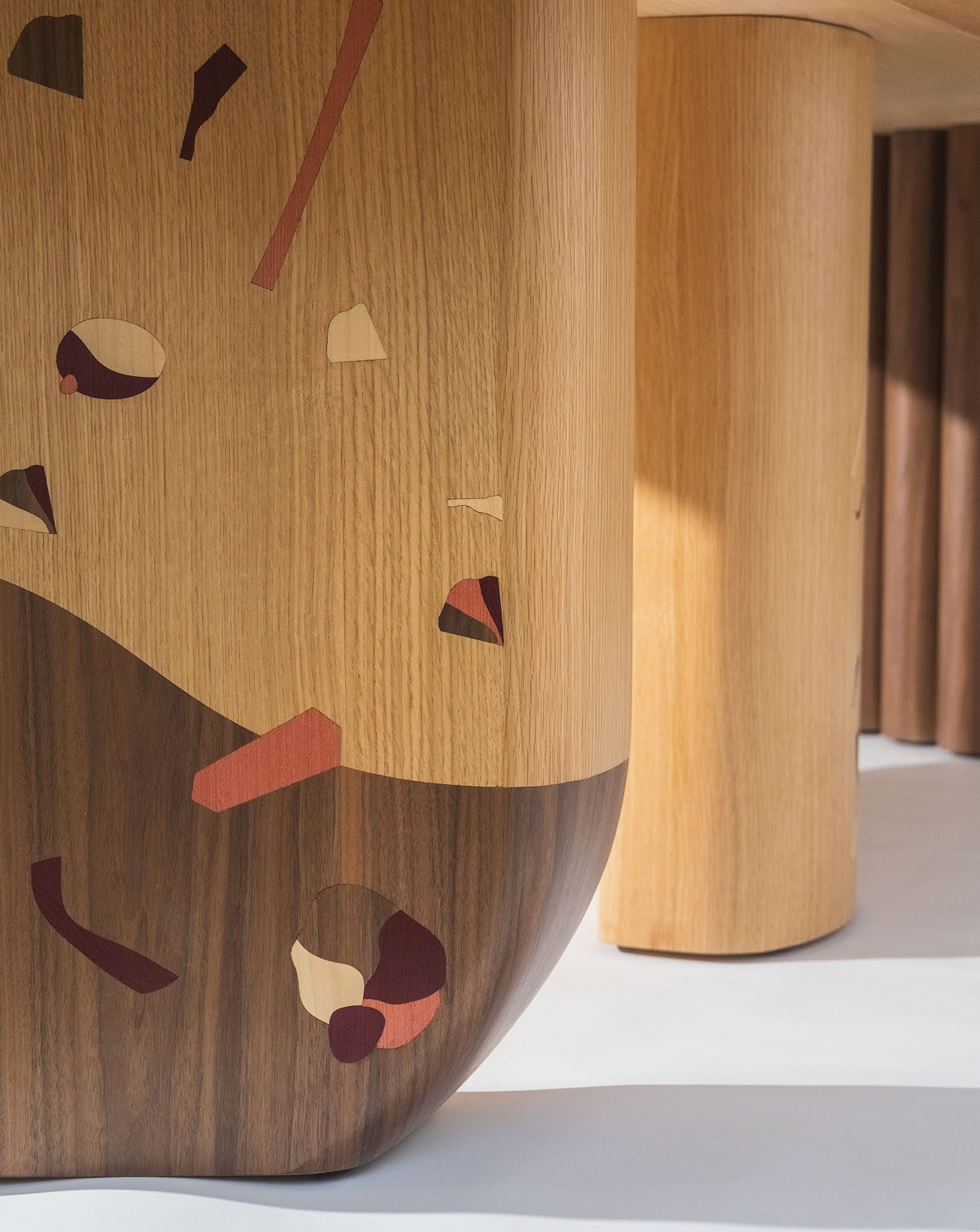 Kaan Walnut Wood Dining Table