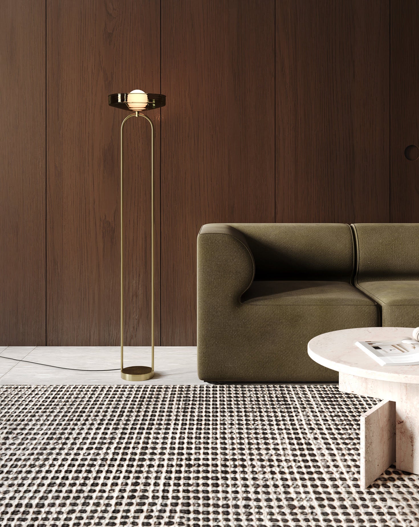 Light Object 031 Glass Floor Lamp