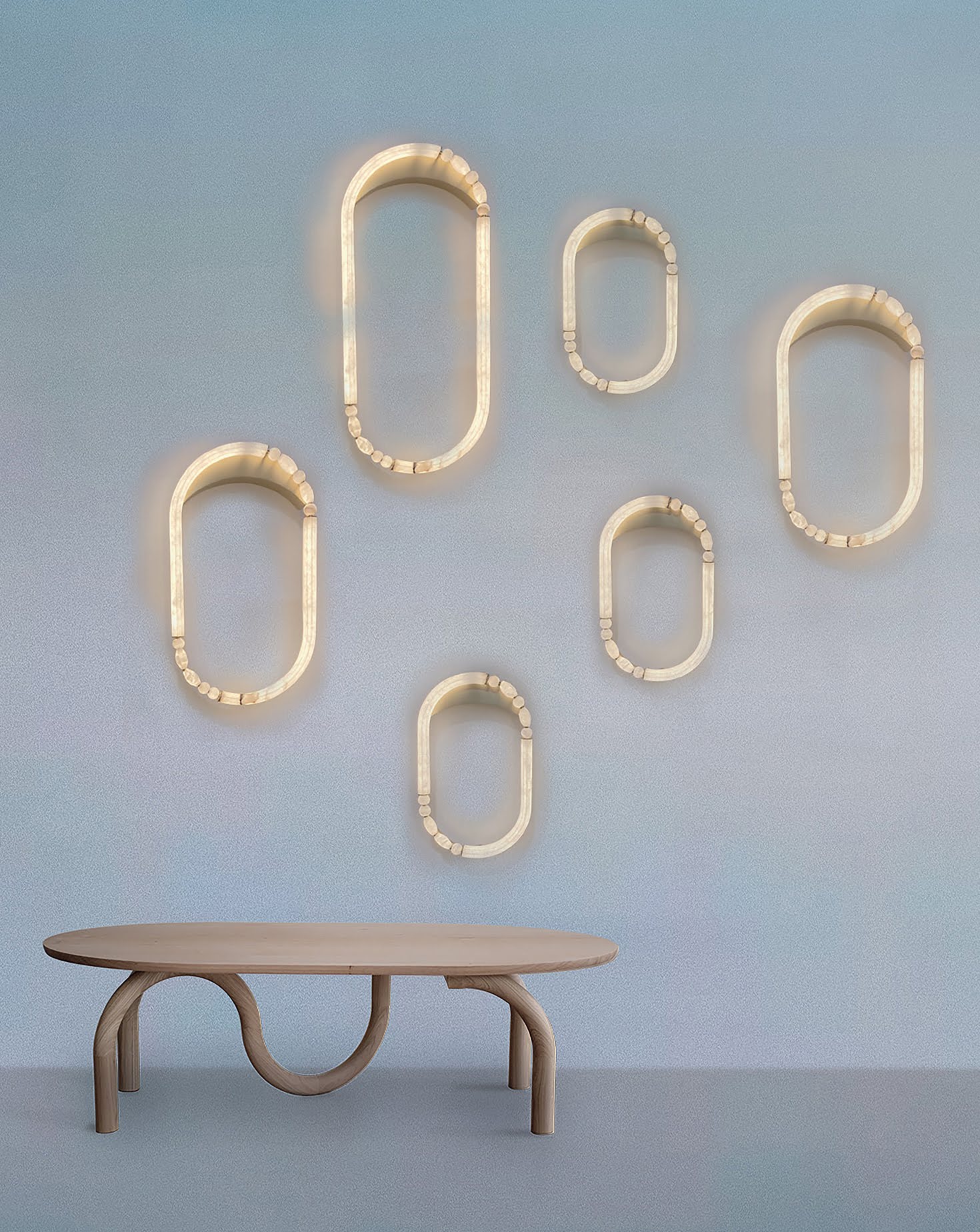 Pearl Satin Brass Wall Light