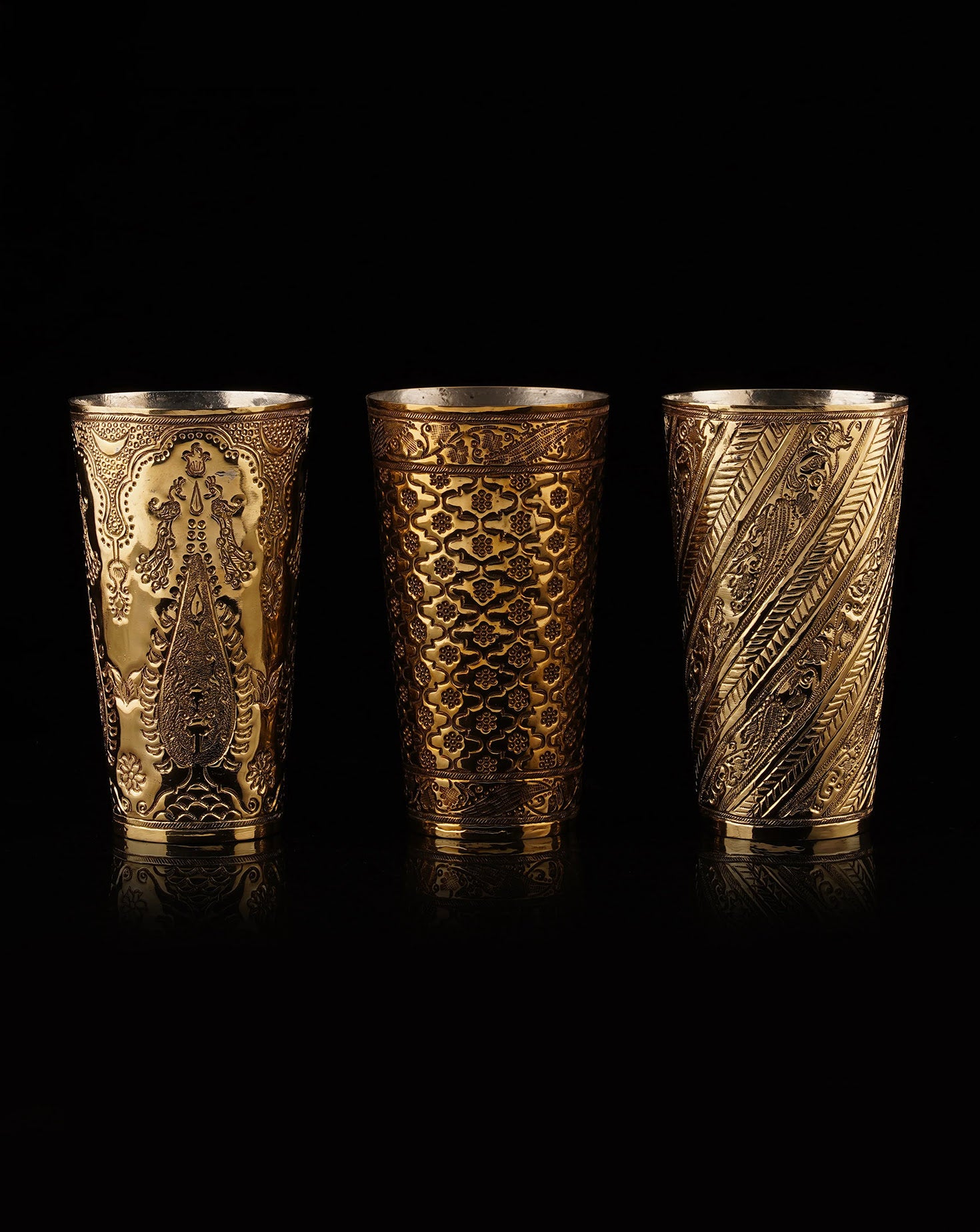 Nafees Lassi Glass Sona Sets of 3