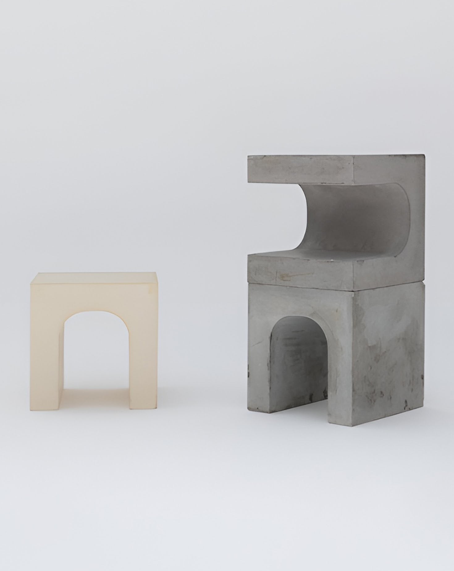 Nu Grey Shelving Bench