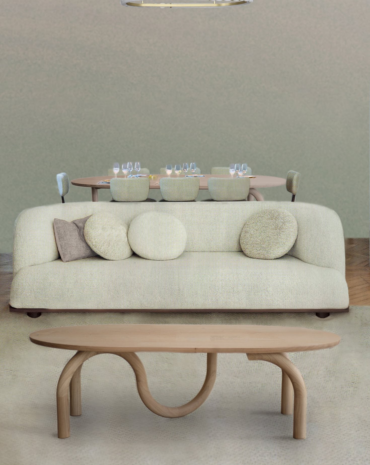 Pearl Natural Oak Coffee Table