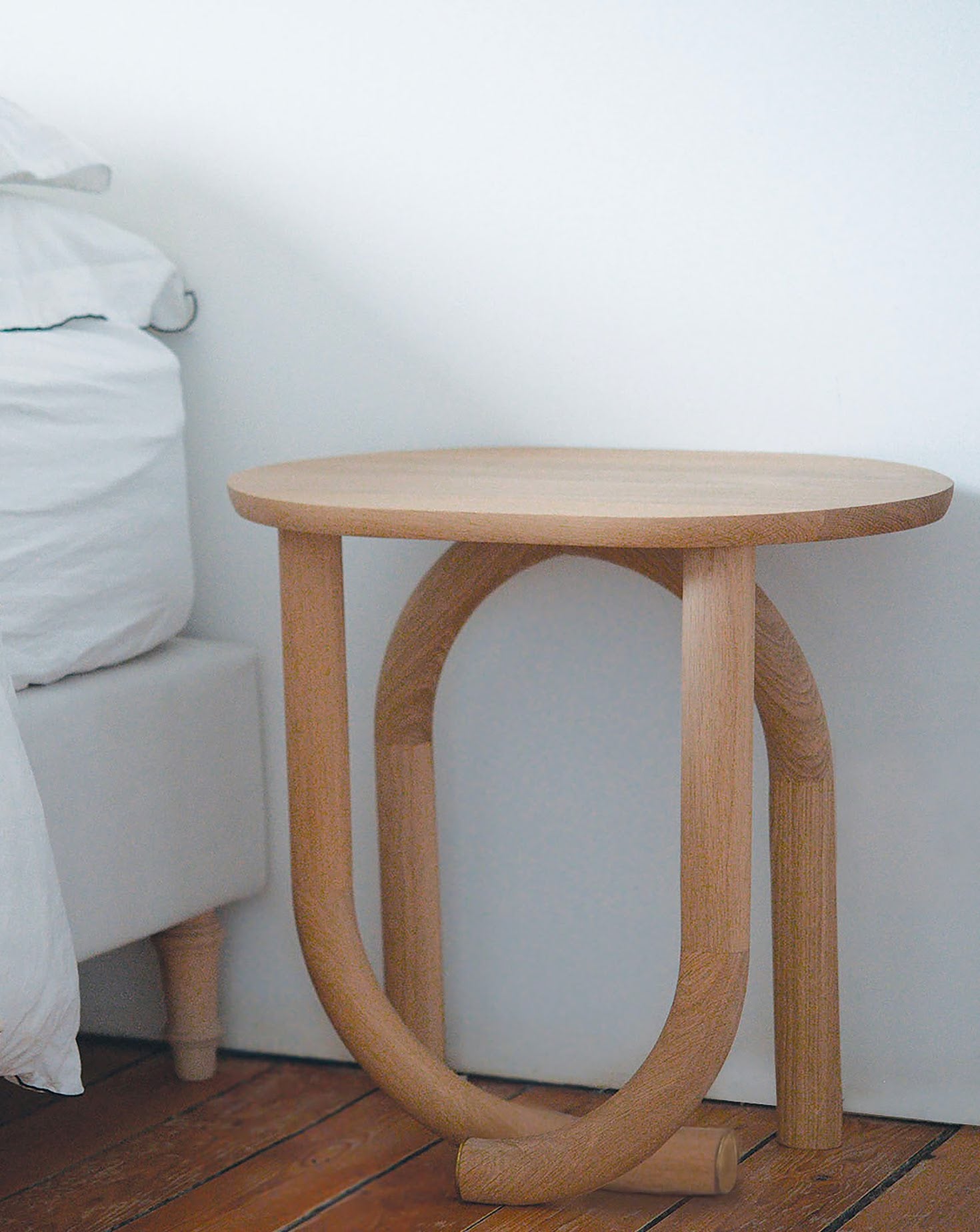 Pearl Natural Oak Bedside Table