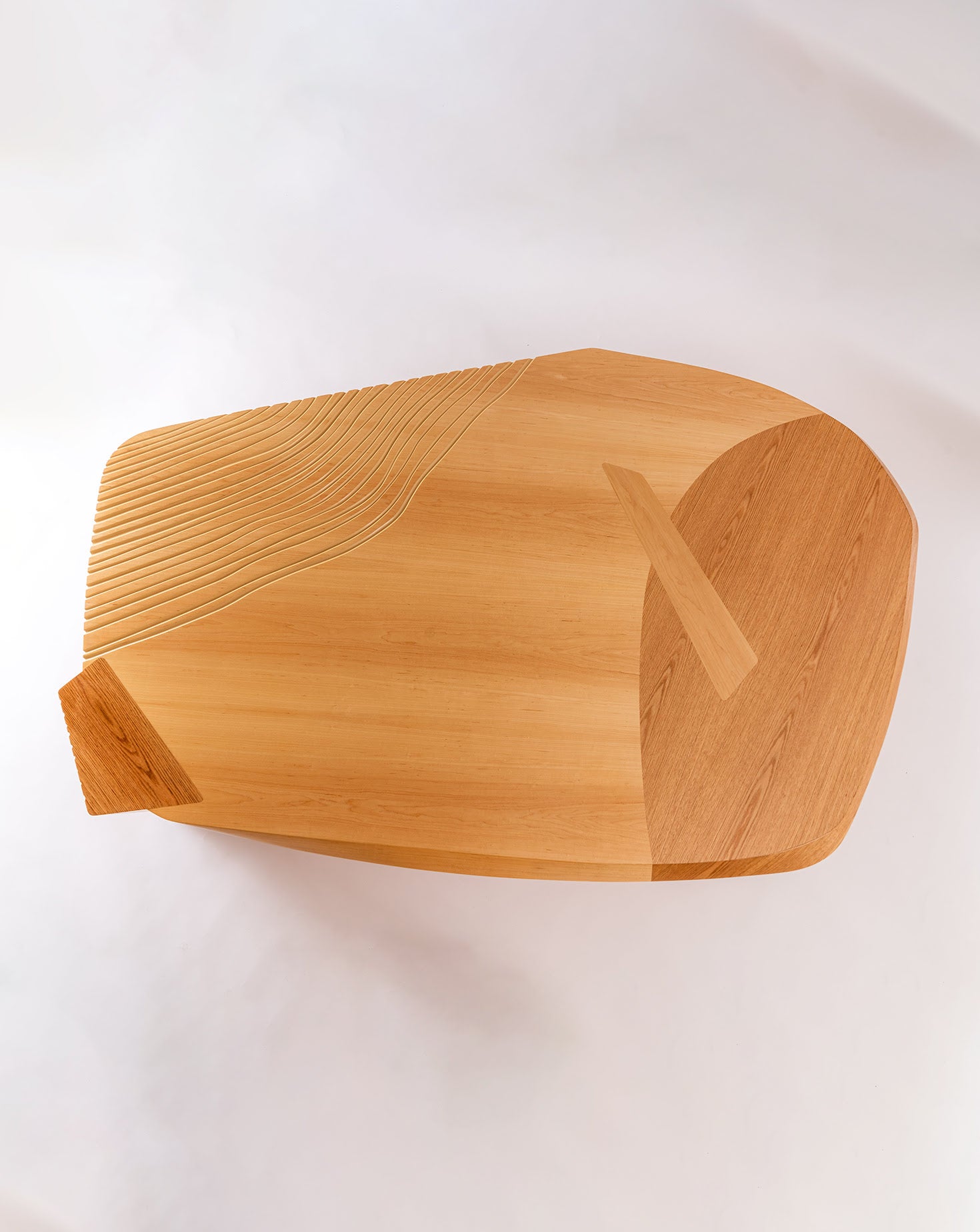 Walima Natural Maple Wood Low Coffee Table