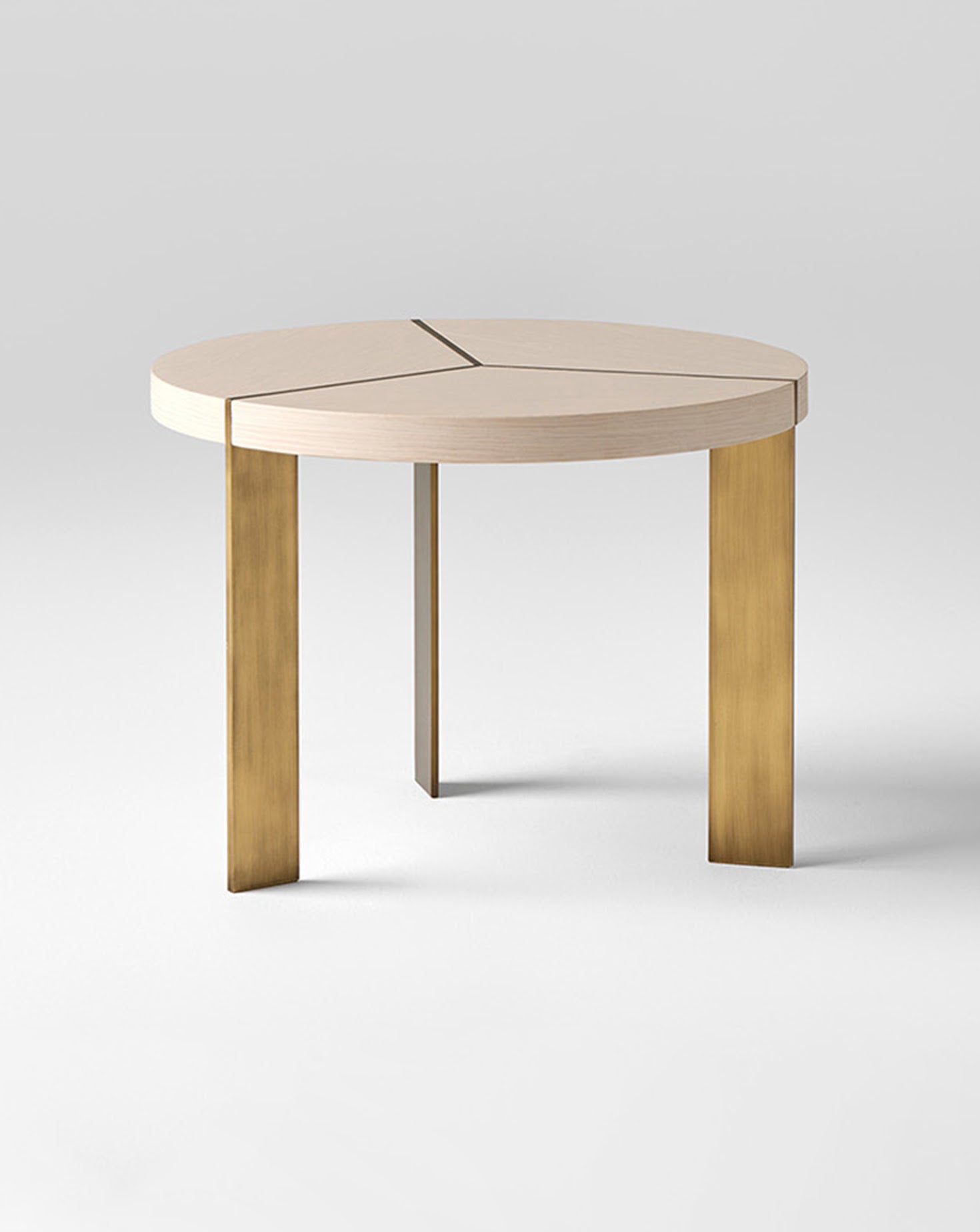 Tempo Leather Side Table