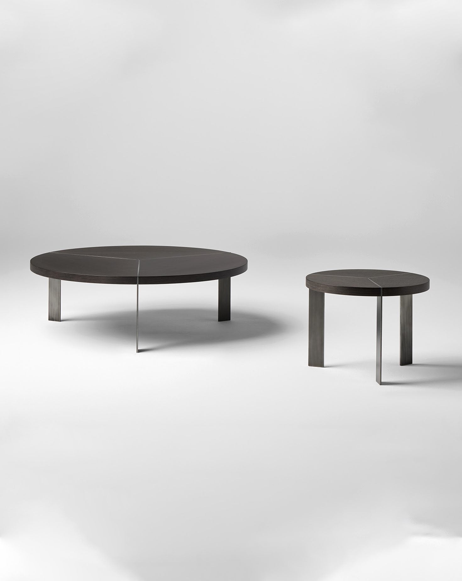 Tempo Leather Side Table