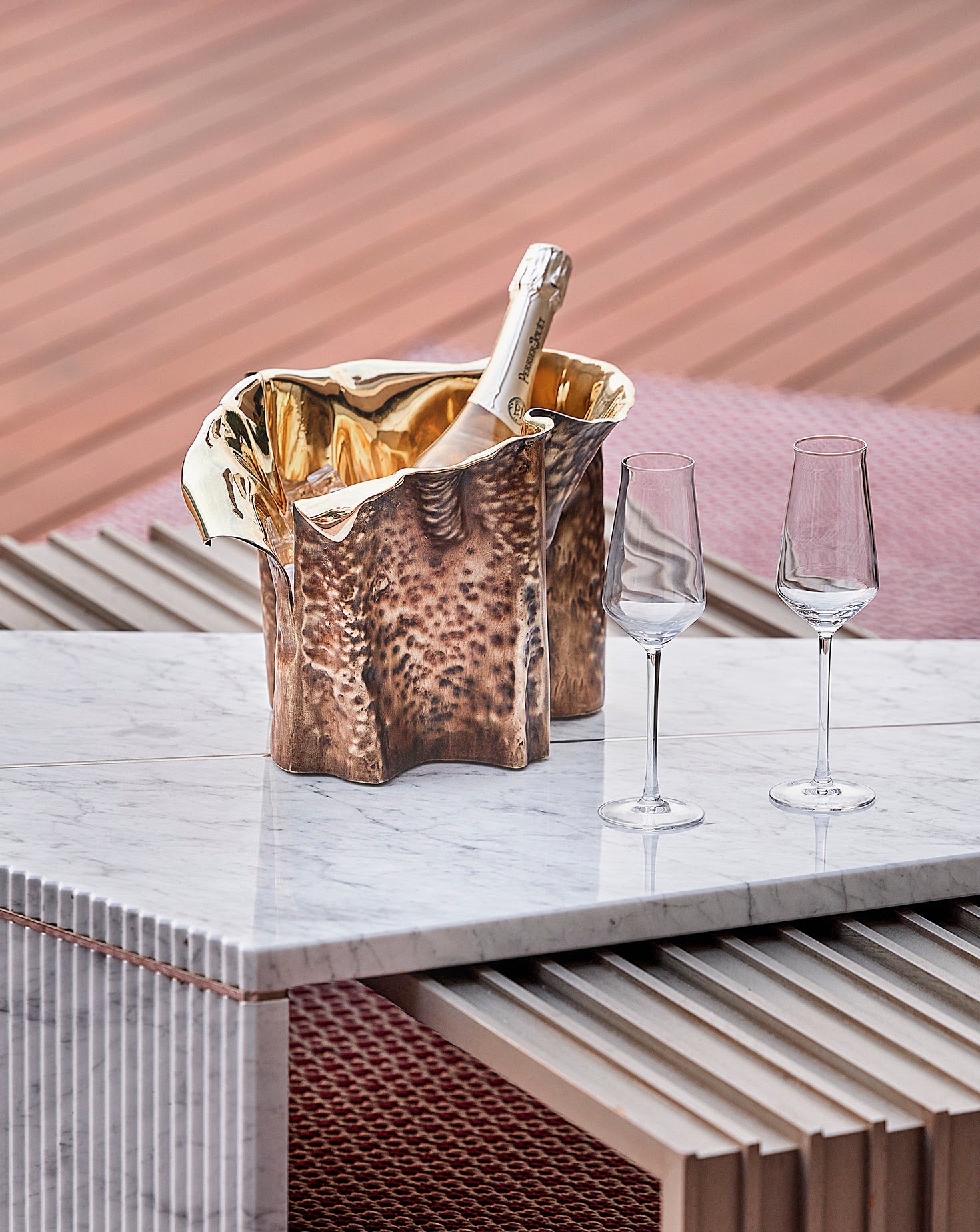 Martellato Cooler Sculptural Ice Bucket