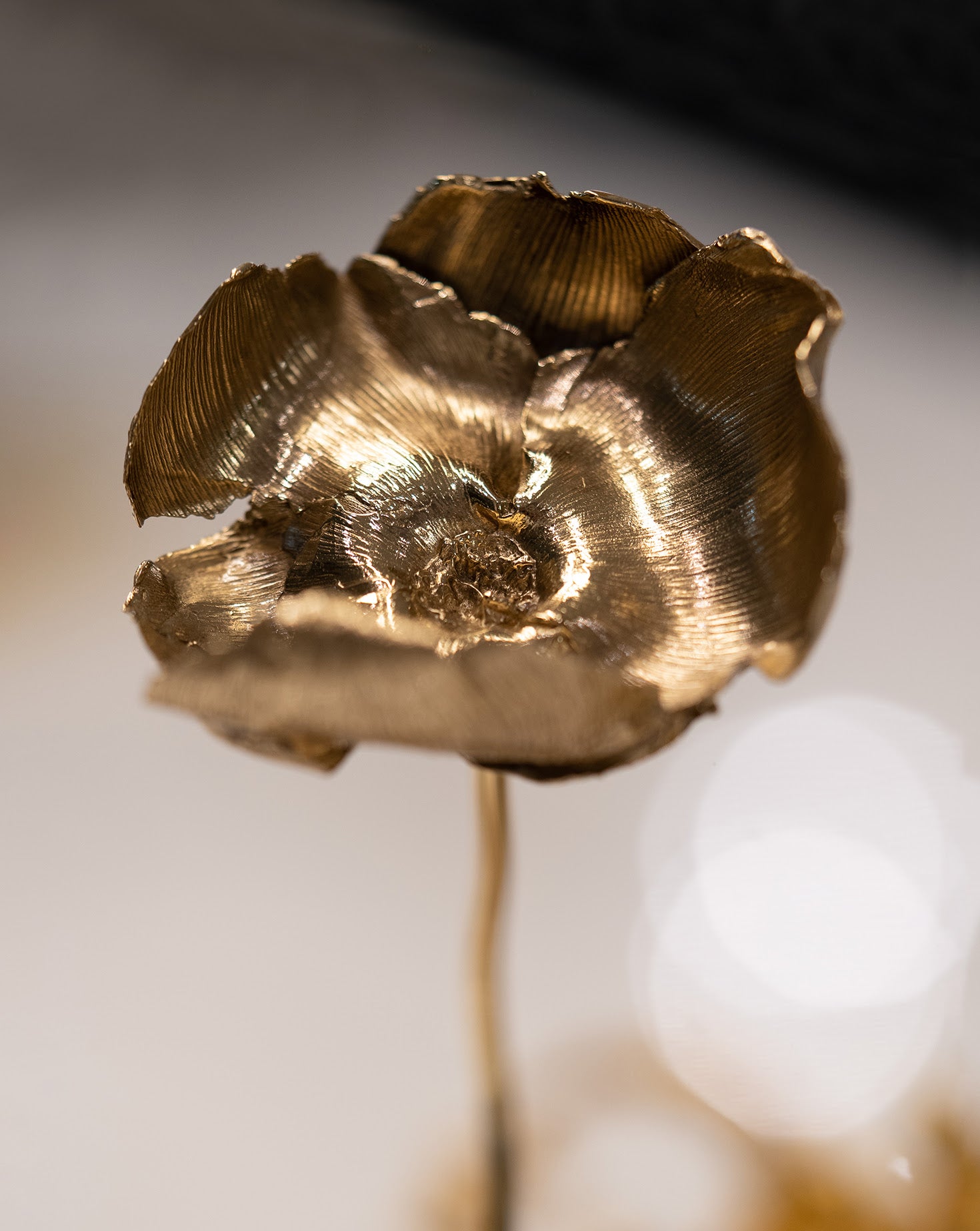 Nelumbo Marble Sculpture