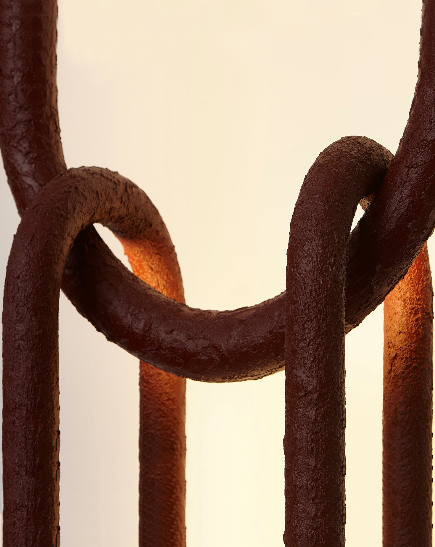 The Drape Aluminium and Sand Pendant